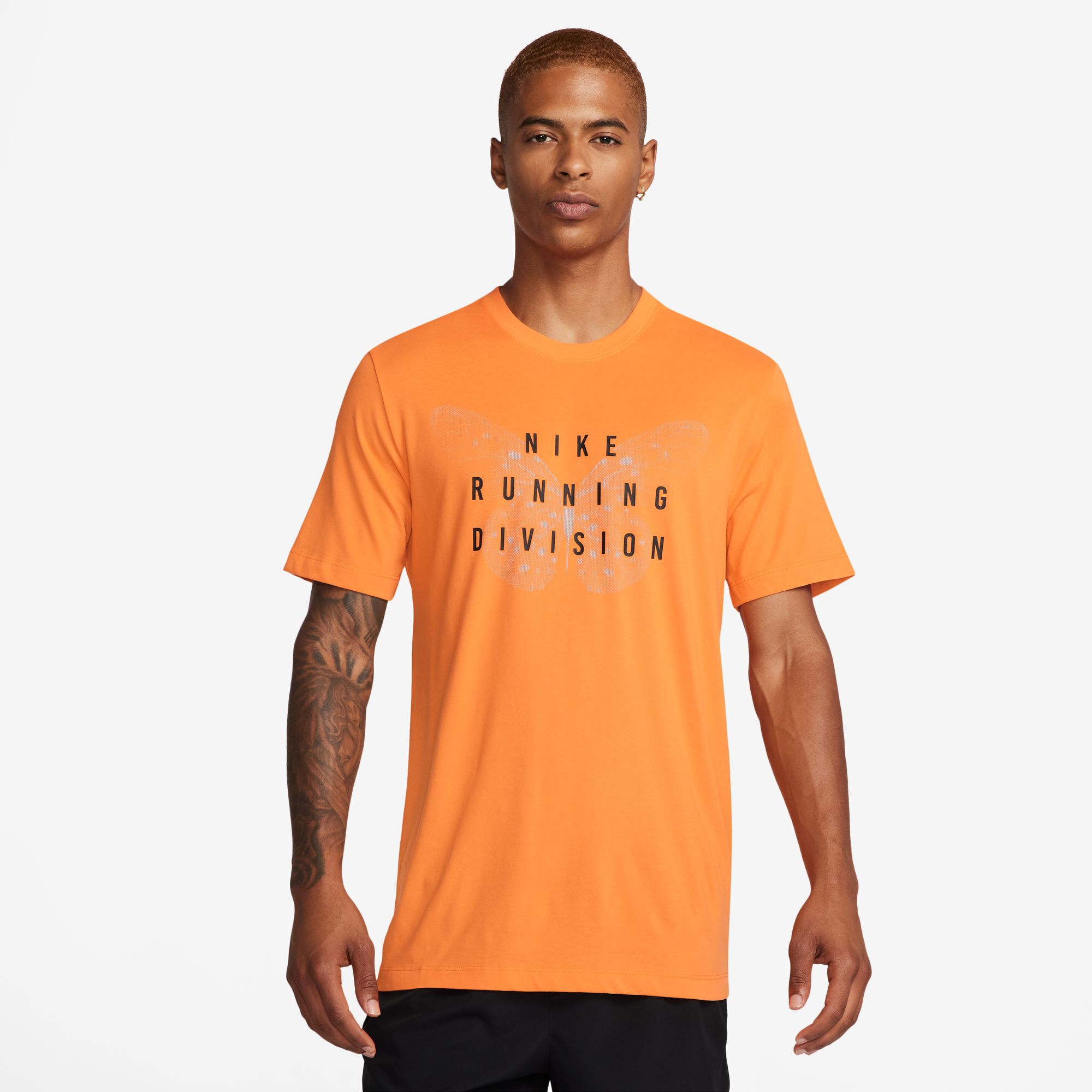 Buy Nike Run Division Men's Dri-FIT T-Shirt - Bright Mandarin