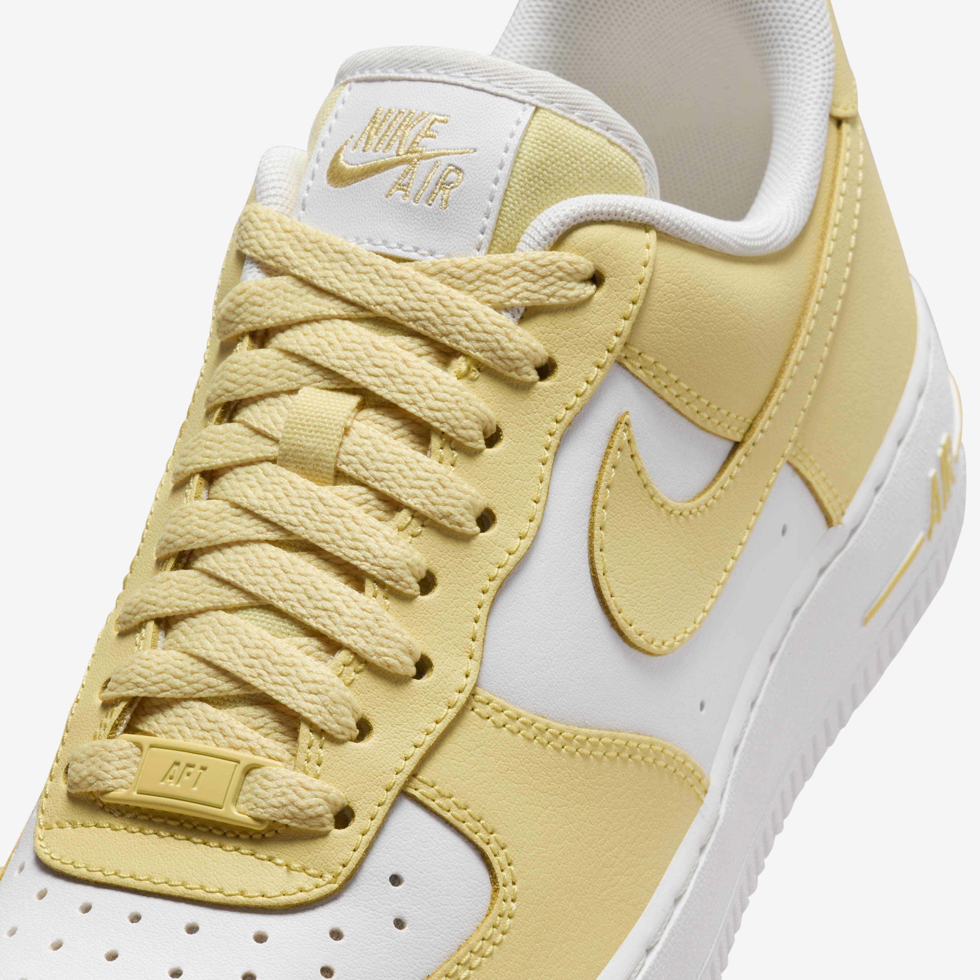 Buy Nike Air Force '07 Women's Shoes Soft Yellow/Summit White