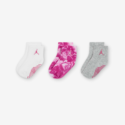 Jordan Socks-JRDN, Jordan, Baby (12–24M) Gripper Socks (3 Pairs)