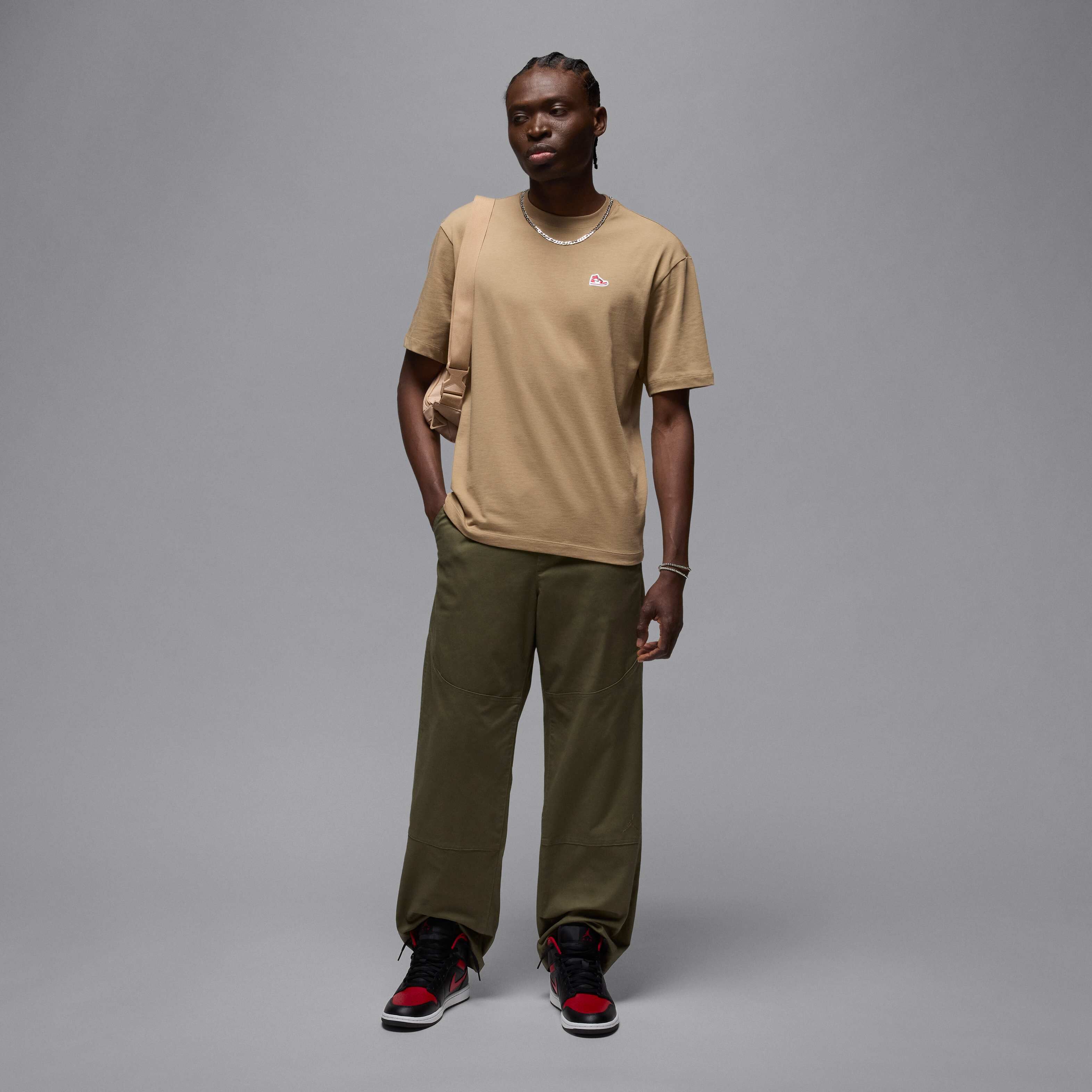 Buy Jordan Brand Men's Sneaker Patch T-Shirt - Desert Camo