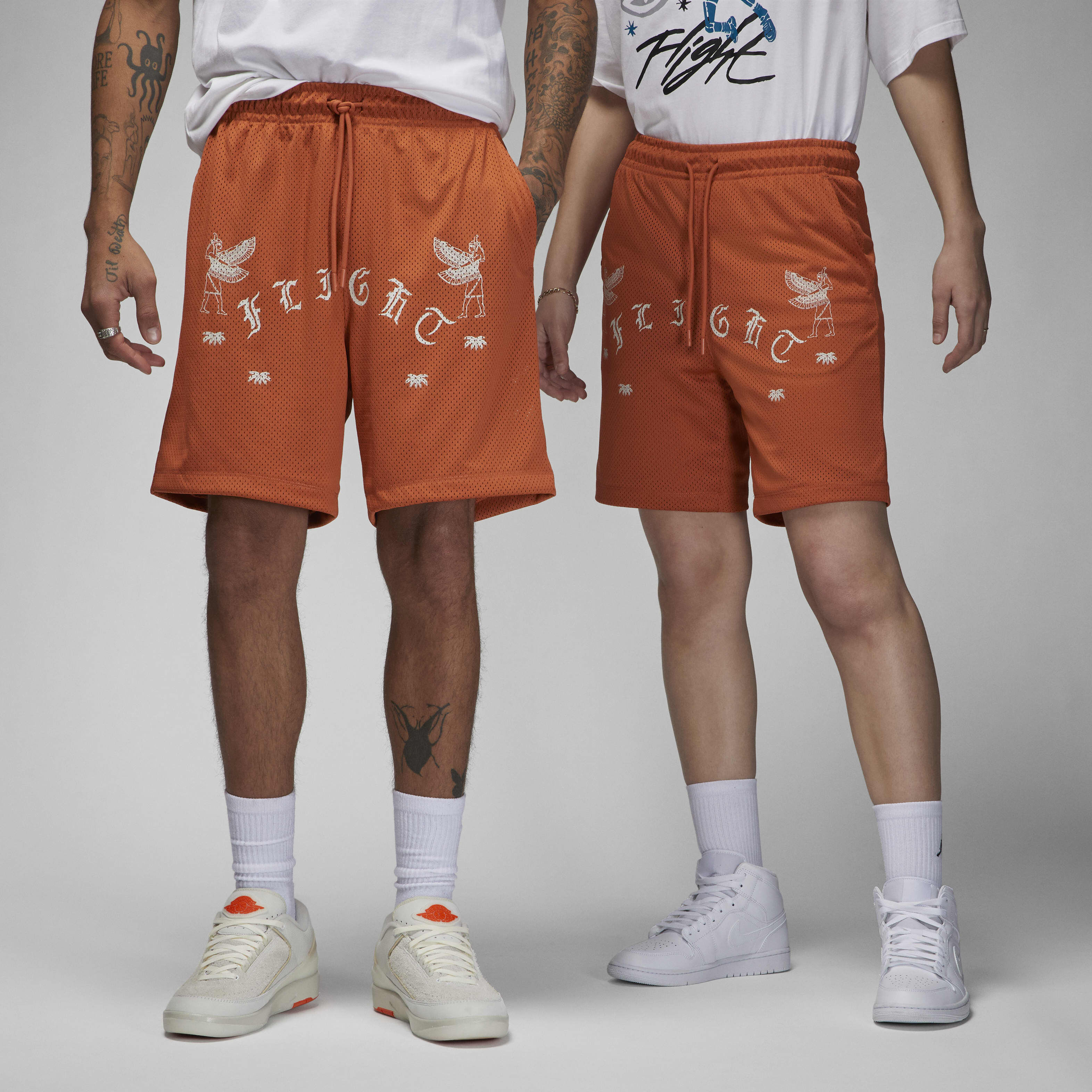Buy Jordan Artist Series by Umar Rashid Mesh Shorts - Light