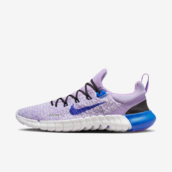 Buy Nike Free Run Women's Road Running Shoes Lilac/Black