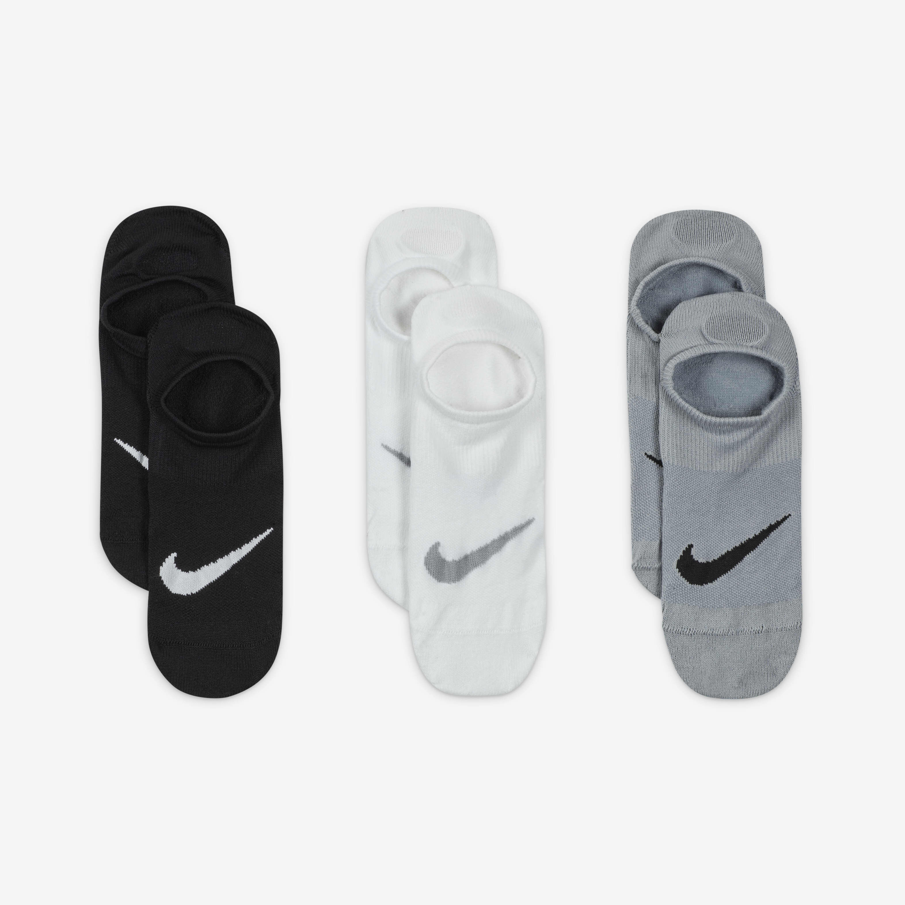 Nike 3 pair pack lightweight footie sale
