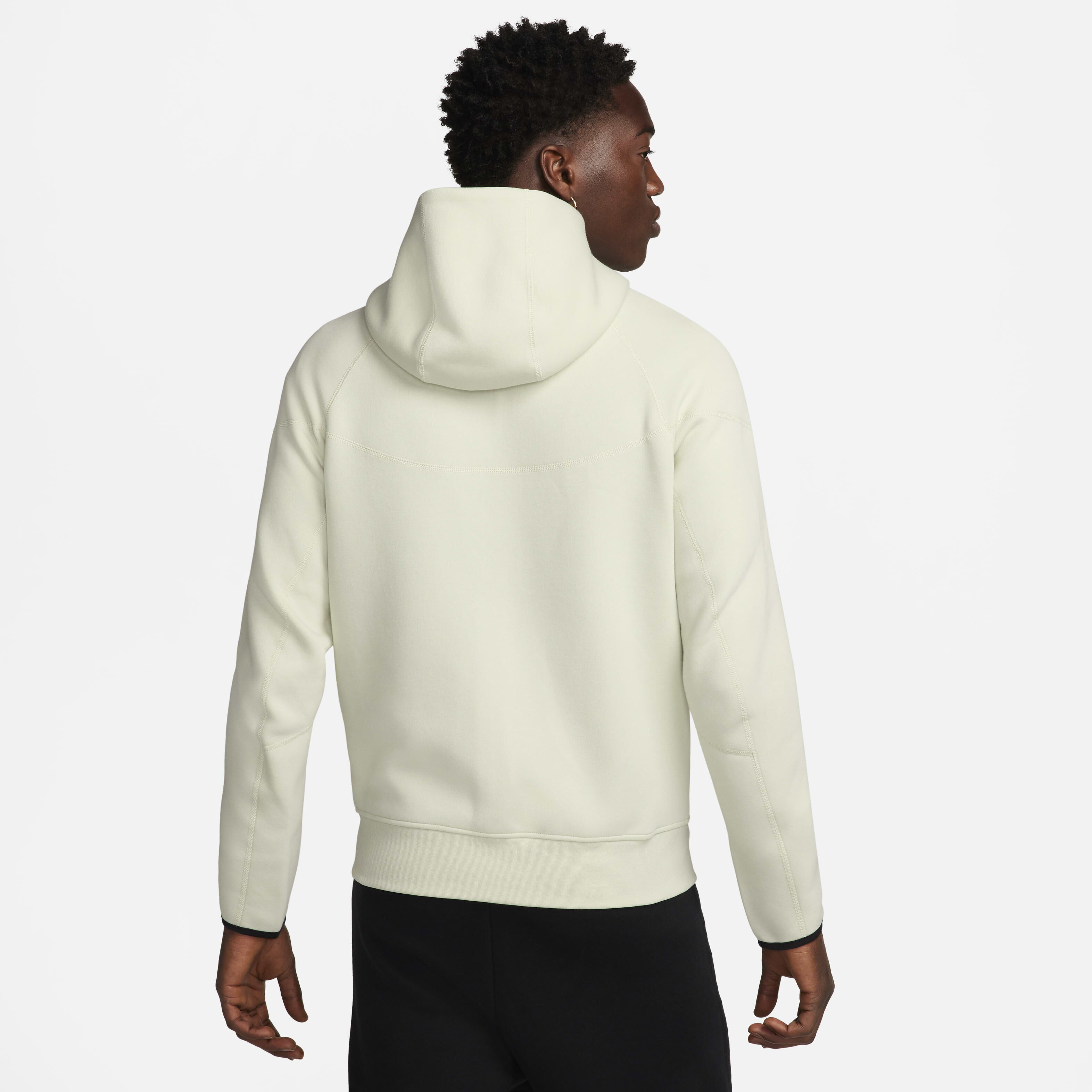 Nike tech fleece windrunner white on sale