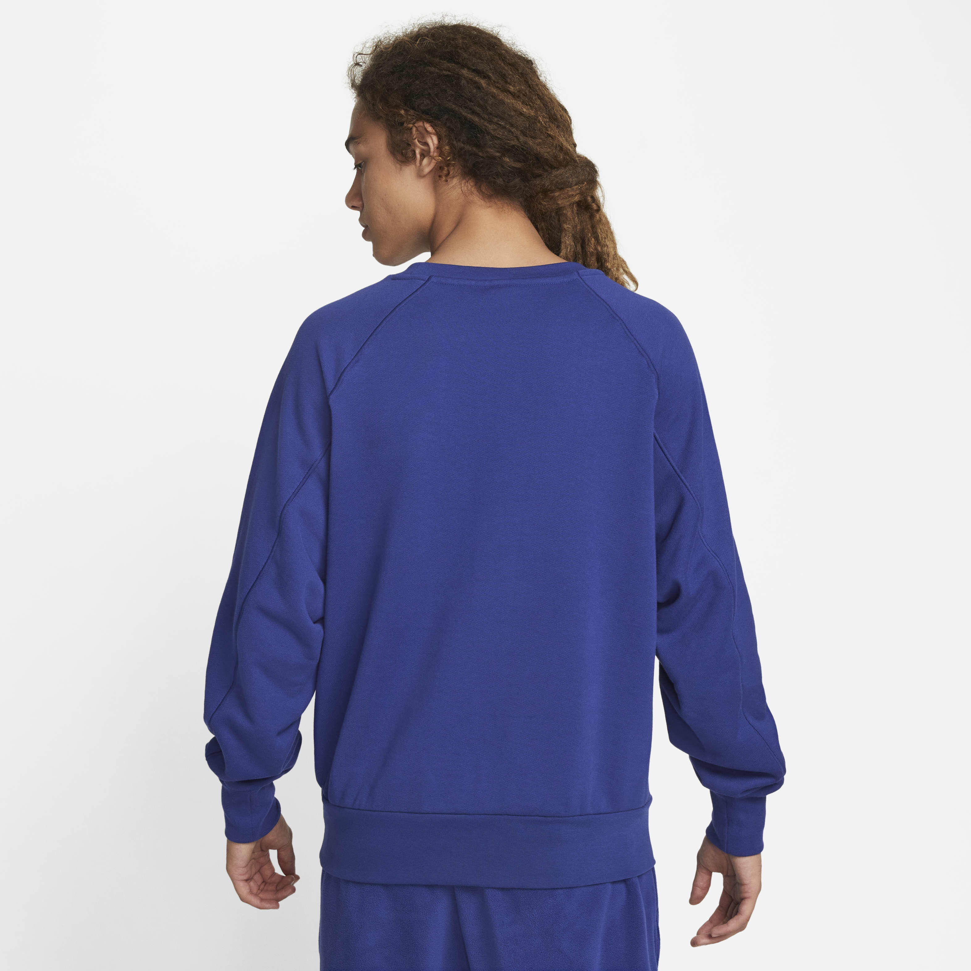 Women's french terry crew nike sportswear swoosh best sale