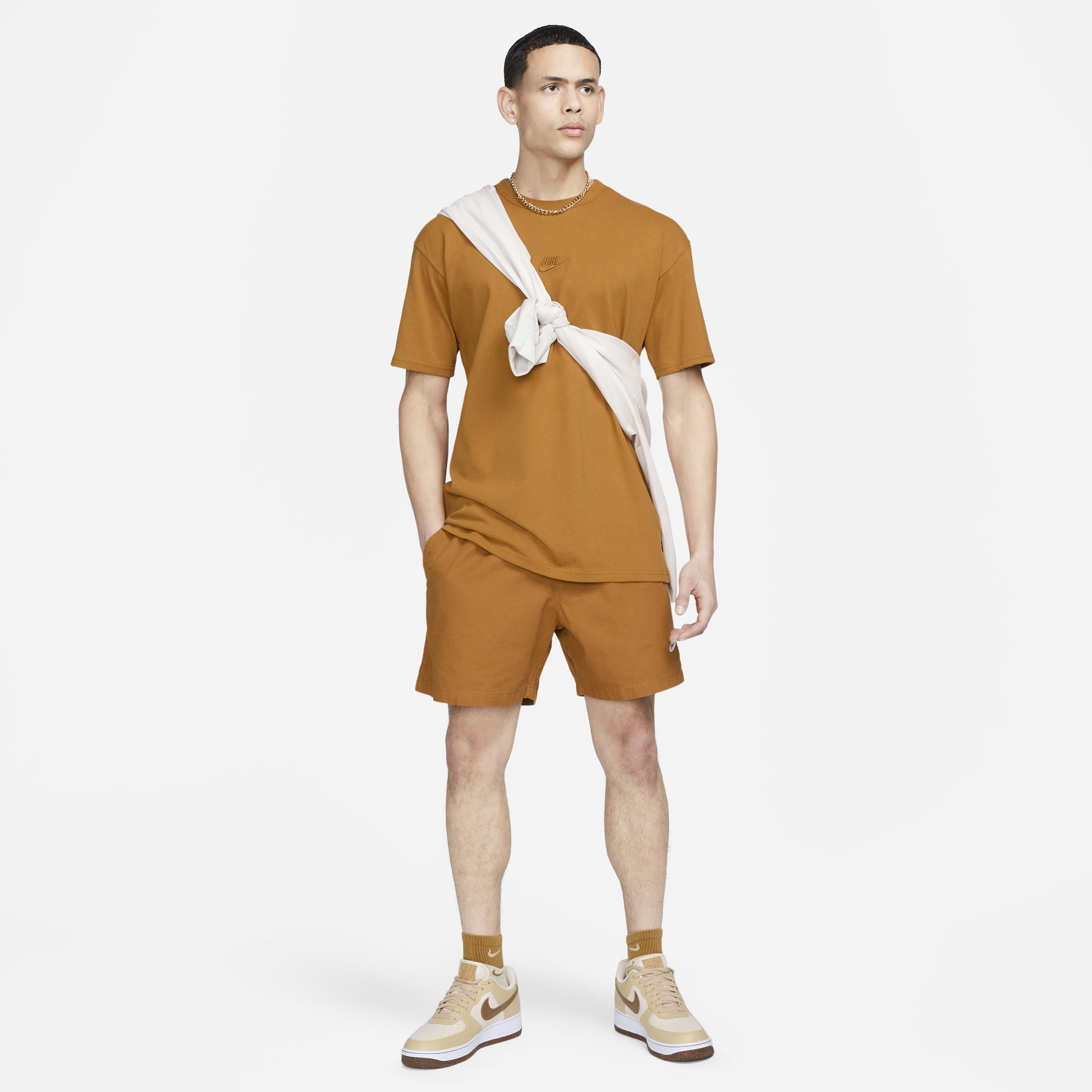 Buy Nike Club Men s Woven Washed Lined Flow Shorts Nike Kuwait Official