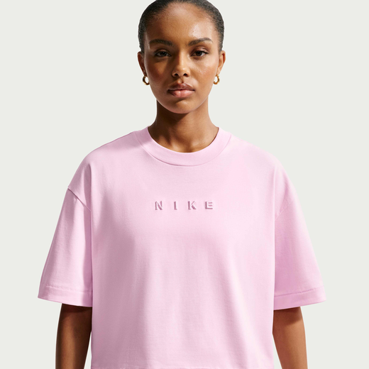 Lifestyle Tops & T-Shirts-Nike, Nike Sportswear, Women's Boxy Short-Sleeve T-Shirt