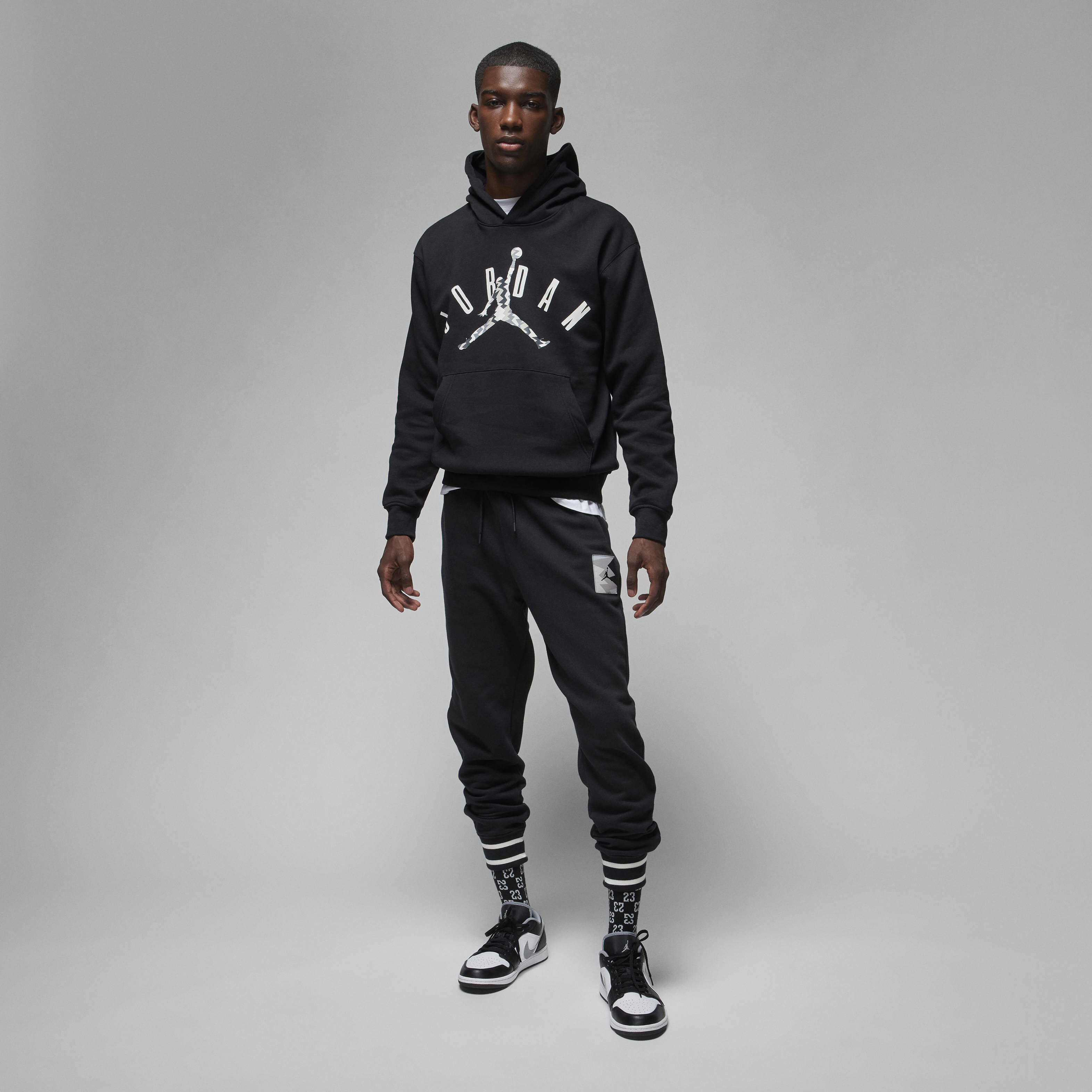 Buy Jordan Flight MVP Men's Fleece Pullover Hoodie - Black