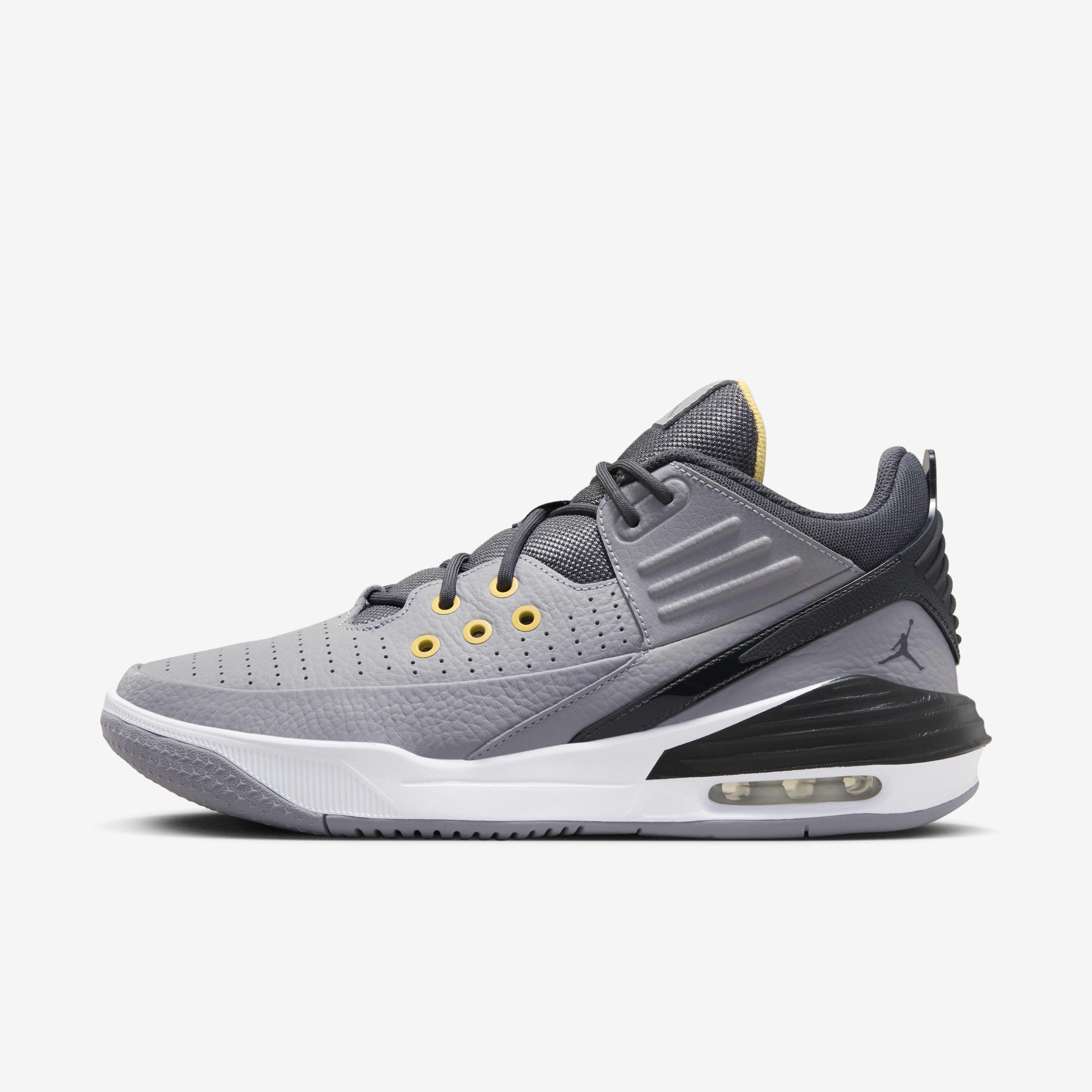jordan max aura grey men's shoe