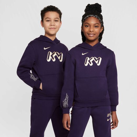 Football Hoodies & Sweatshirts-Nike, Kylian Mbappé Club Fleece, Older Kids' Football Hoodie Football Hoodies & Sweatshirts-Nike, Kylian Mbappé Club Fleece, Older Kids' Football Hoodie