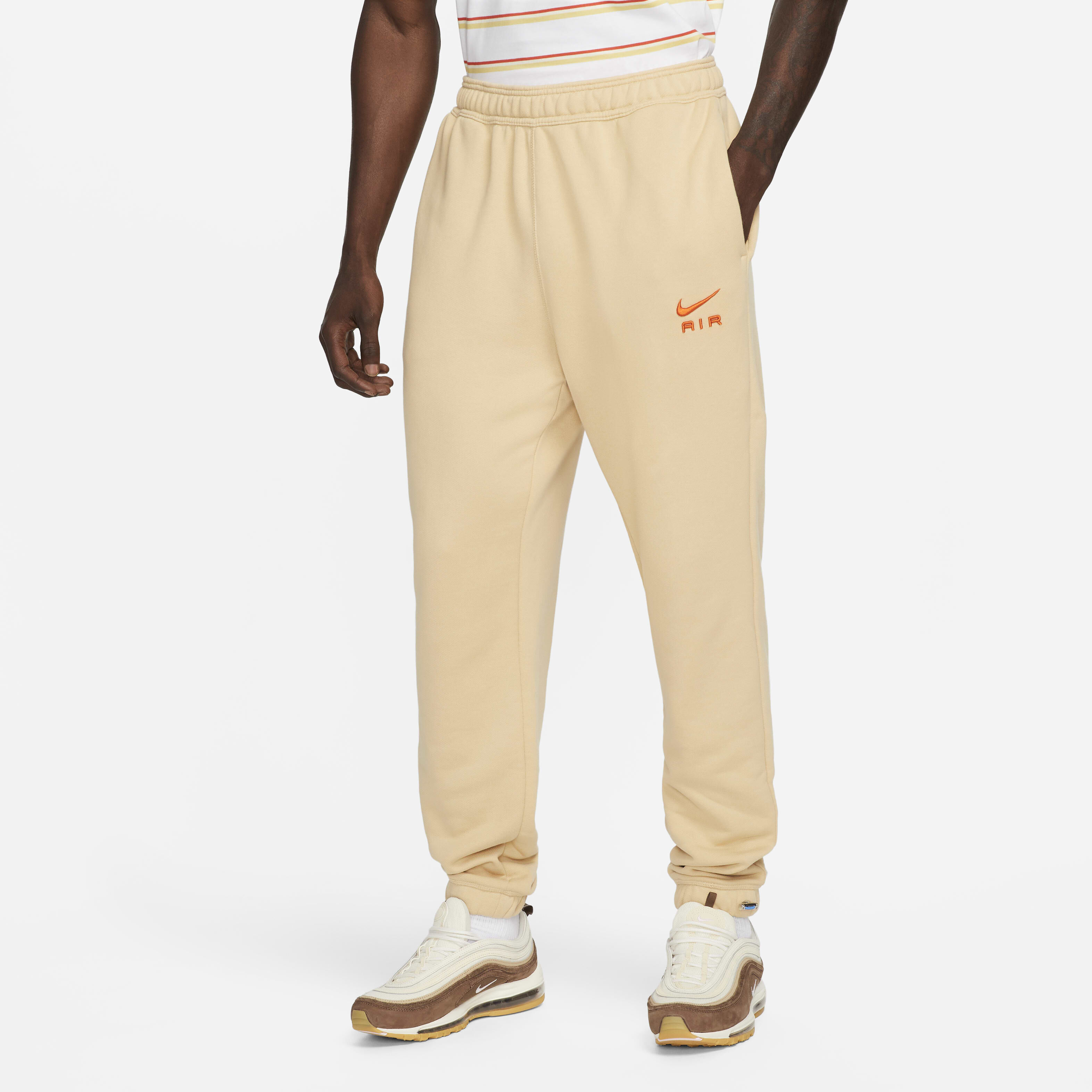 Nike french terry joggers sales
