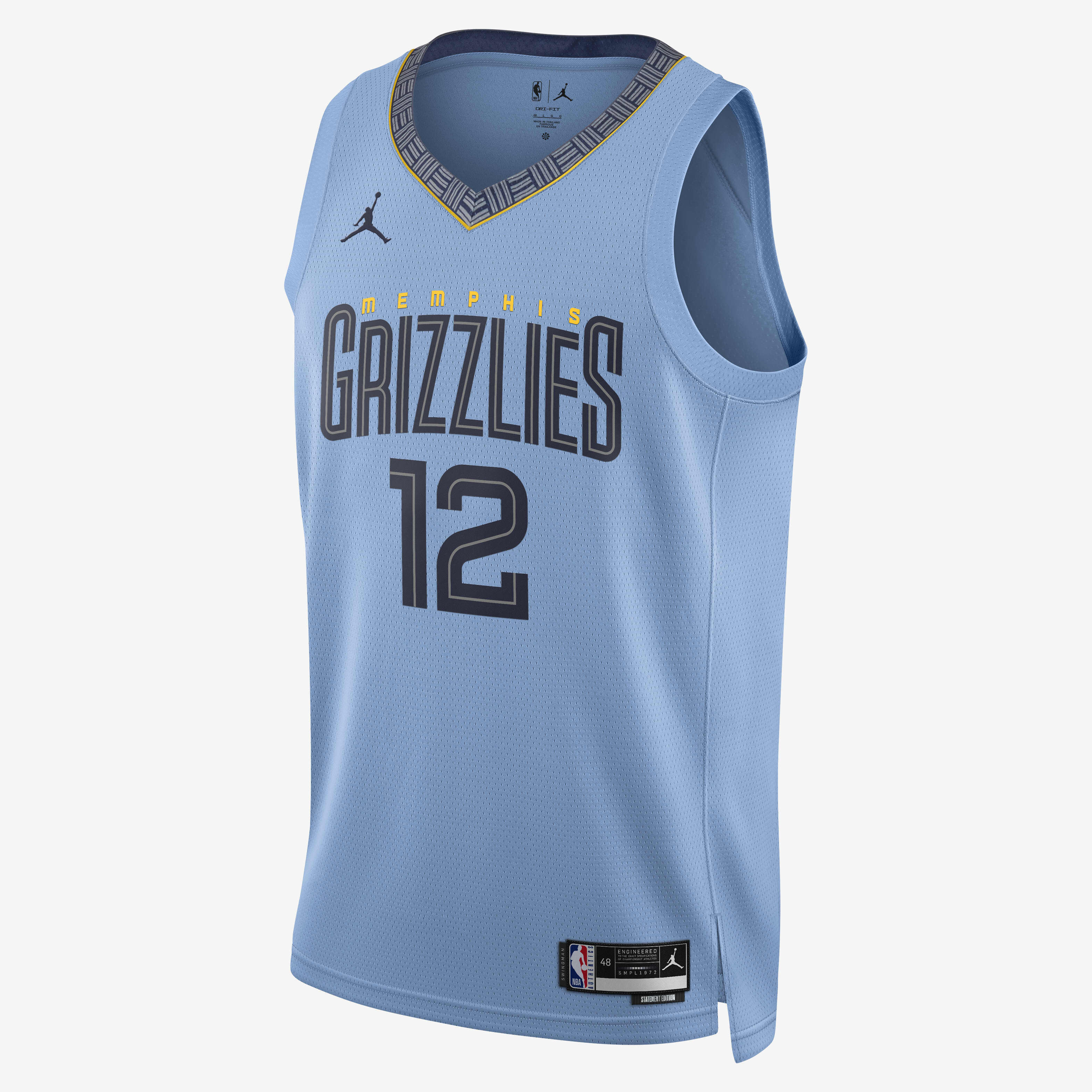 Buy Memphis Grizzlies Statement Edition Men s Jordan Dri FIT NBA Swingman Jersey Nike Kuwait Official