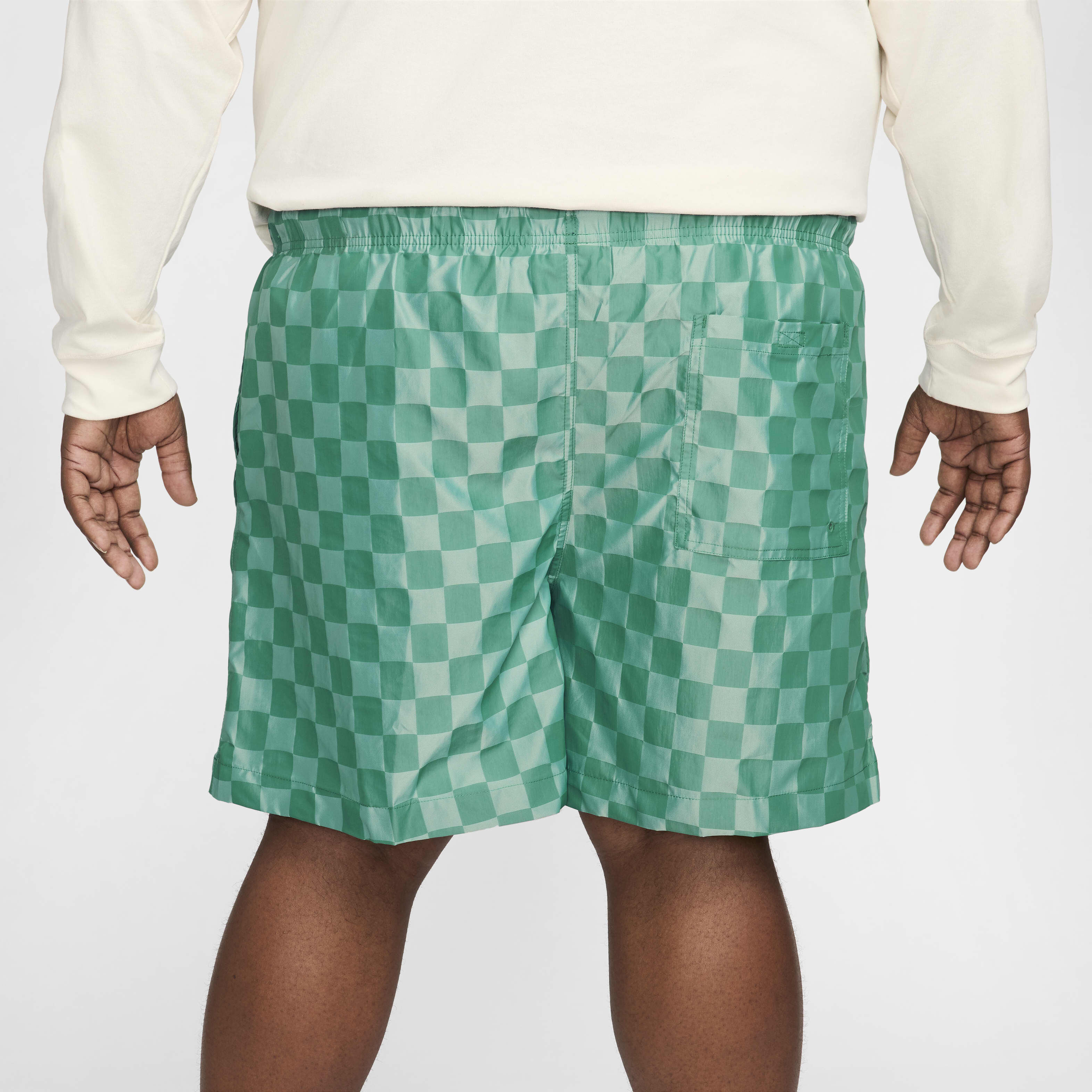 Nike checkered shorts cheap
