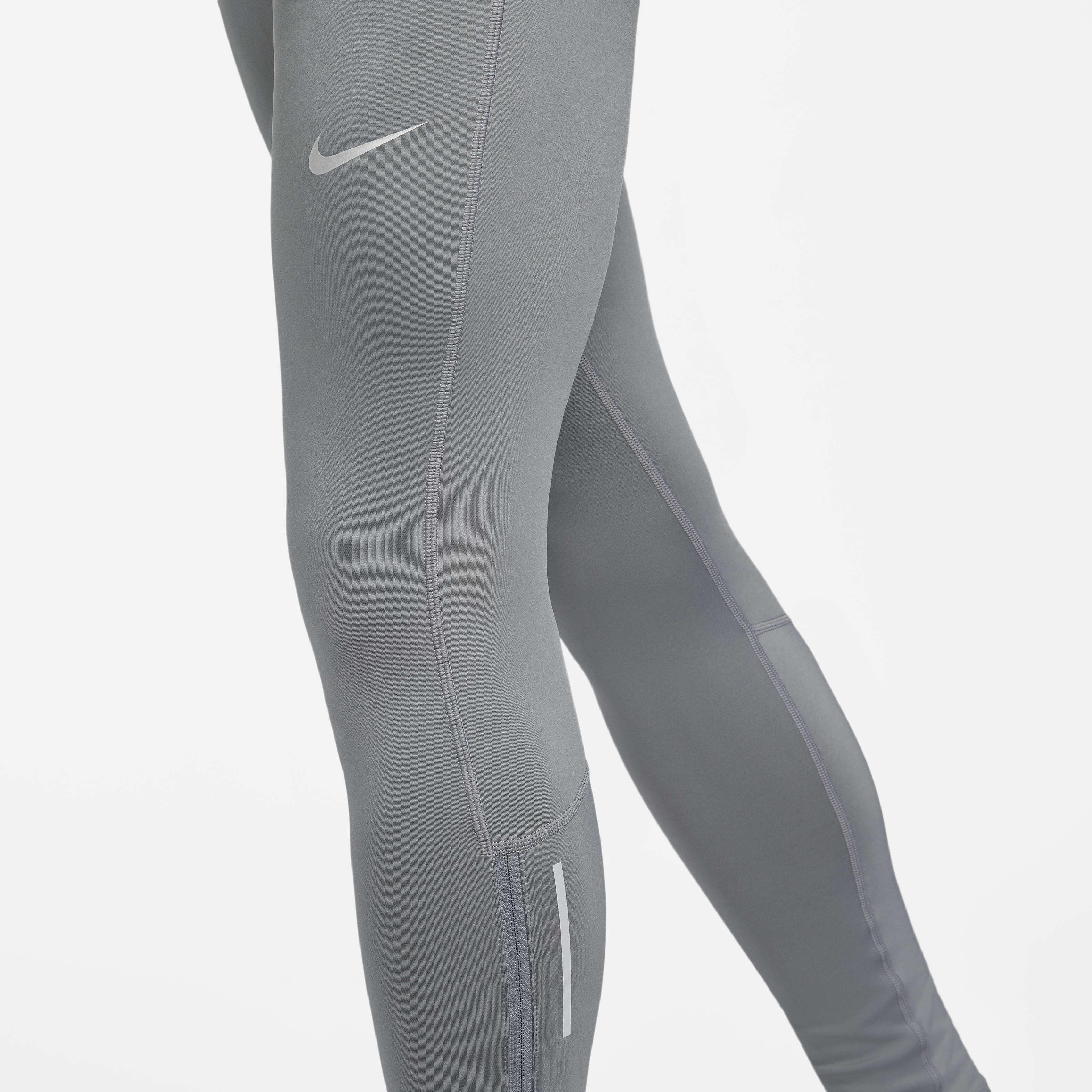 Nike grey running tights hot sale