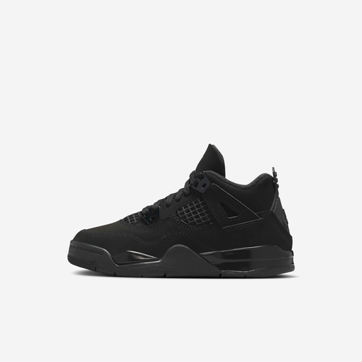 Shoes-JRDN, Jordan 4 Retro "Black Cat", Younger Kids' Shoes