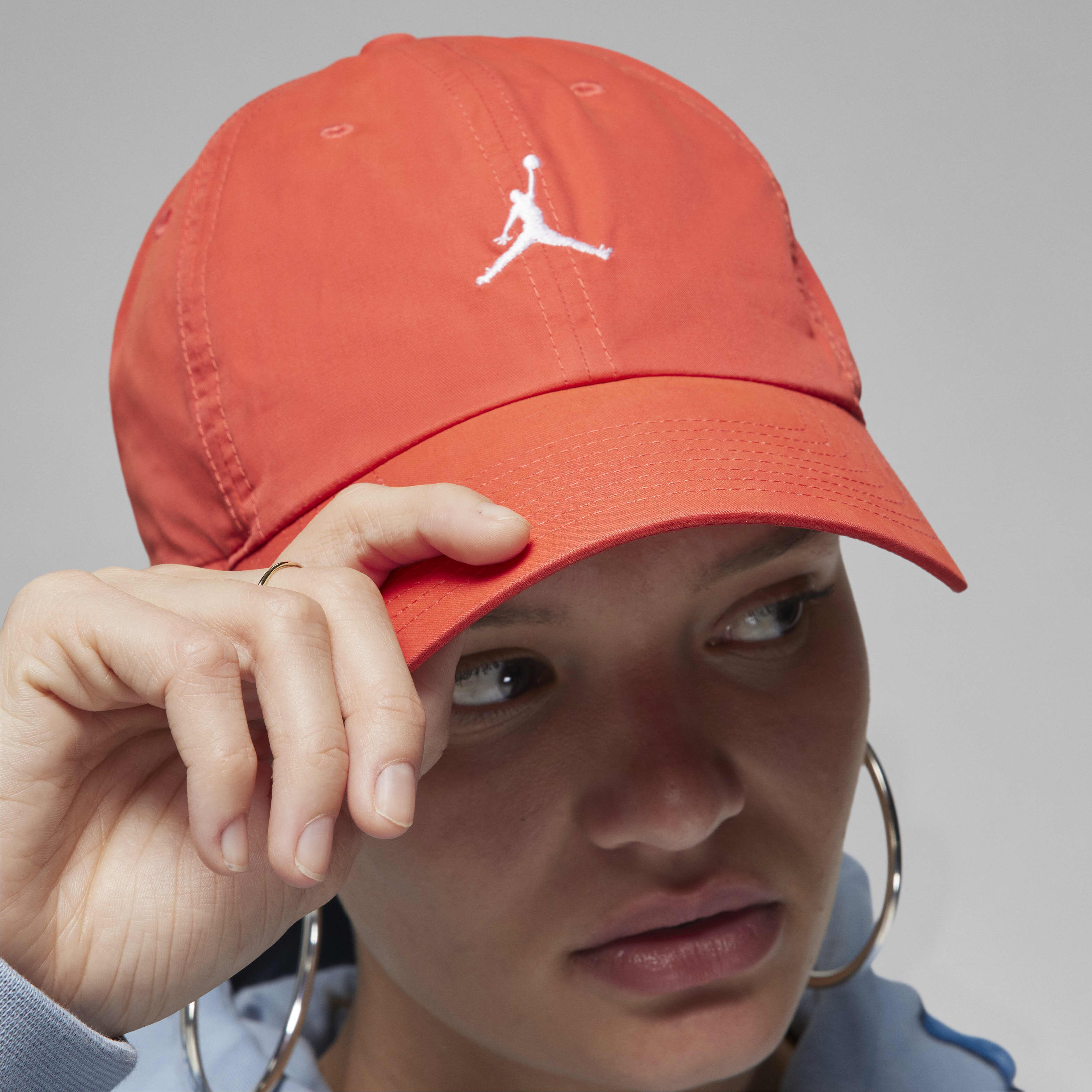 Buy Jordan Club Cap Adjustable Unstructured Hat - Lobster