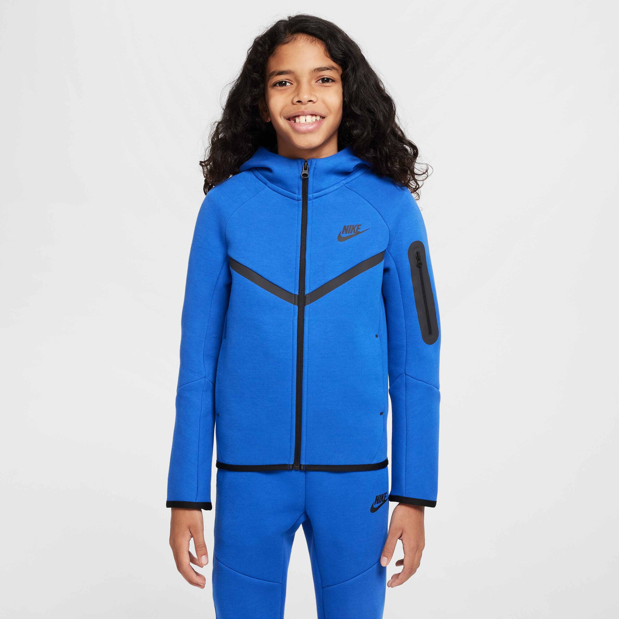 Buy Nike Sportswear Tech Fleece Older Kids' Full-Zip Hoodie Game