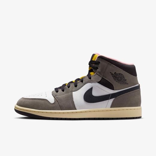 Men's Jordan Shoes-JRDN, Air Jordan 1 Mid 'Cave Stone', Men's Shoes