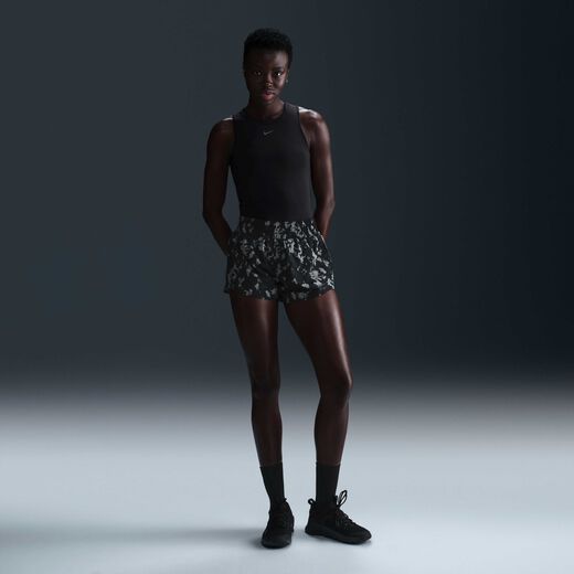 Women's Shorts-Nike, Nike One, Women's Dri-FIT Brief-Lined Printed Shorts Women's Shorts-Nike, Nike One, Women's Dri-FIT Brief-Lined Printed Shorts