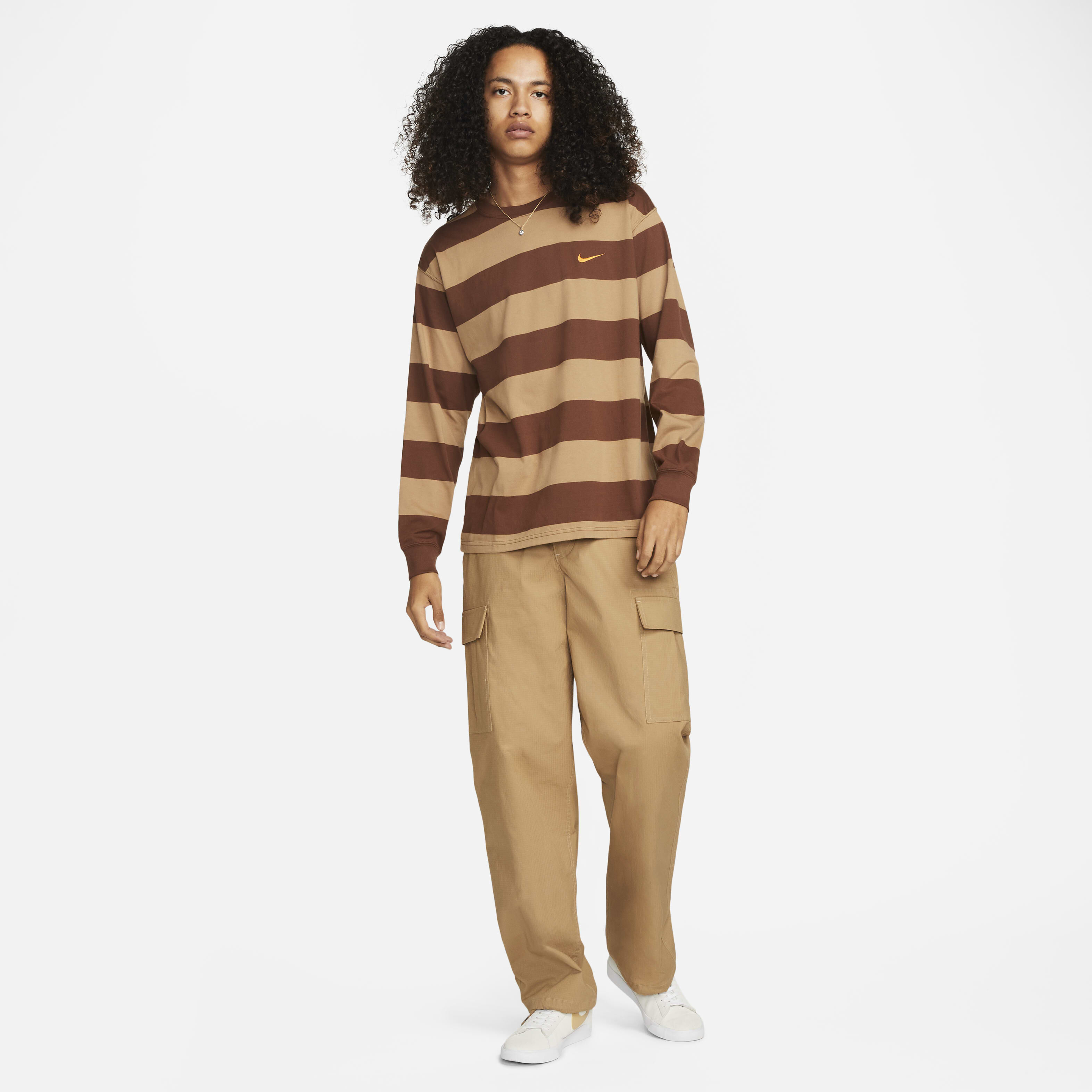 Nike sb striped long sleeve cheap