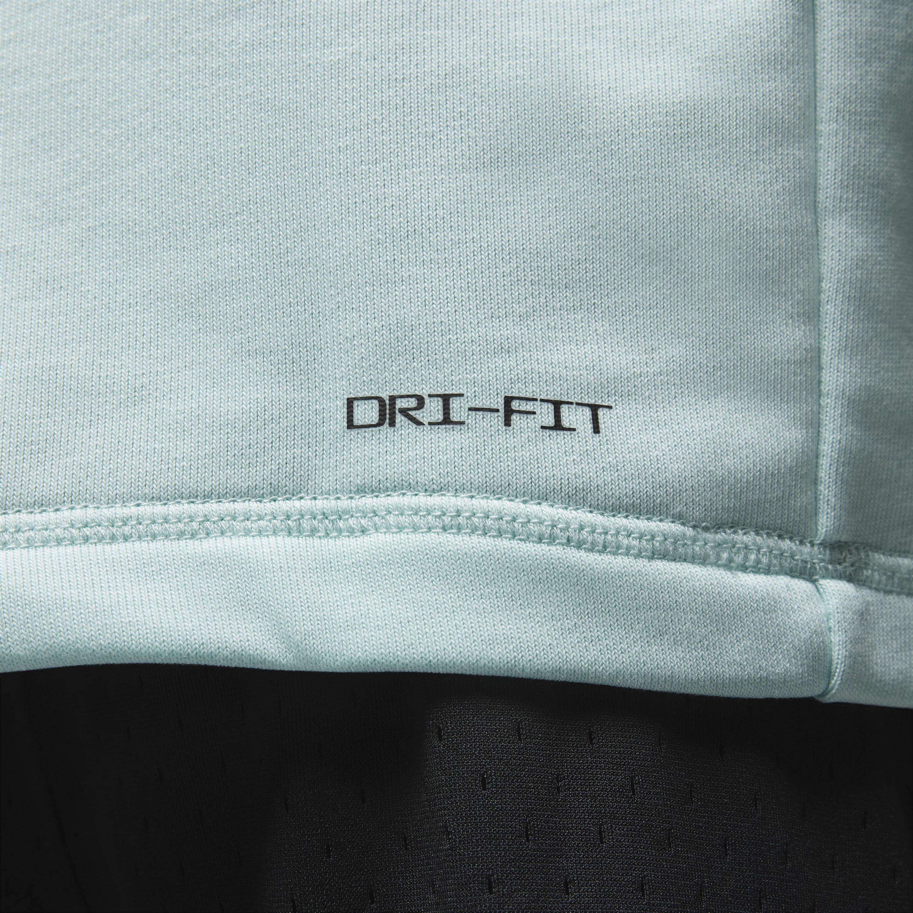 Buy Jordan Dri FIT Sport Men s Graphic Fleece Pullover Hoodie Jade Ice Black Nike Kuwait Official