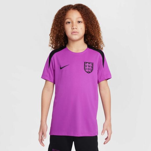 National Team Kits-Nike, England Strike, Older Kids' Nike Dri-FIT Football Short-Sleeve Top