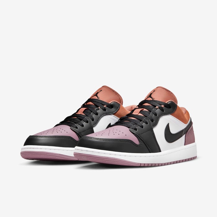 Buy Air Jordan Low SE Men's Shoes White/Sky J Orange/Sky J