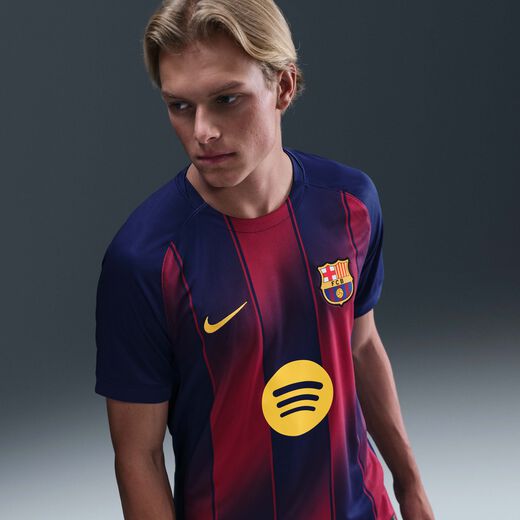 F.C Barcelona-Nike, F.C. Barcelona 2025/26 Stadium Home, Men's Nike Dri-FIT Football Replica Shirt