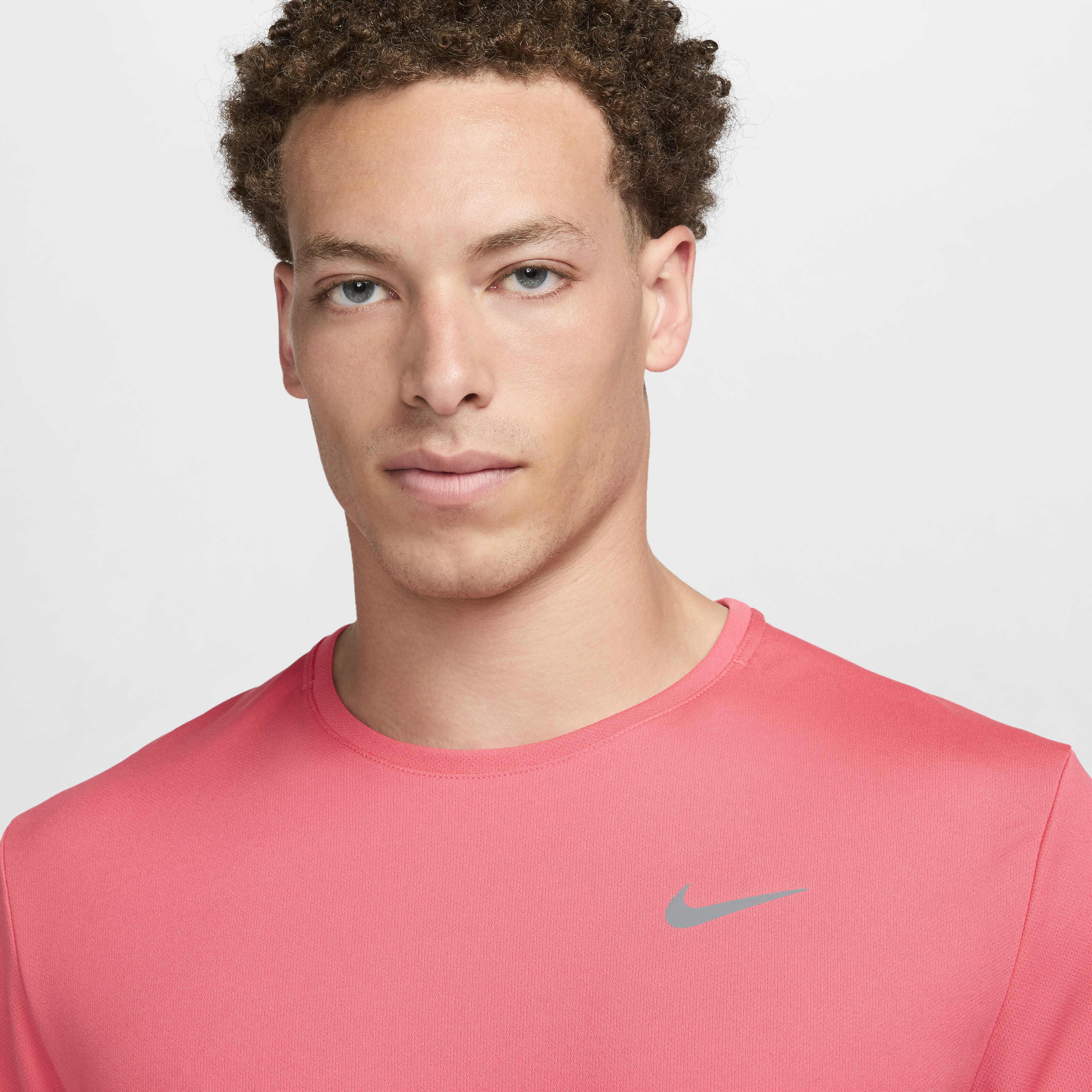 Buy Nike Miler Men s Dri FIT UV Short Sleeve Running Top Nike Kuwait Official