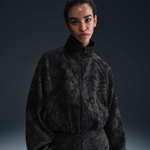 Lifestyle Jackets & Gilets-Nike, Nike Sportswear Collection, Women's Oversized Jacquard Tracksuit Jacket