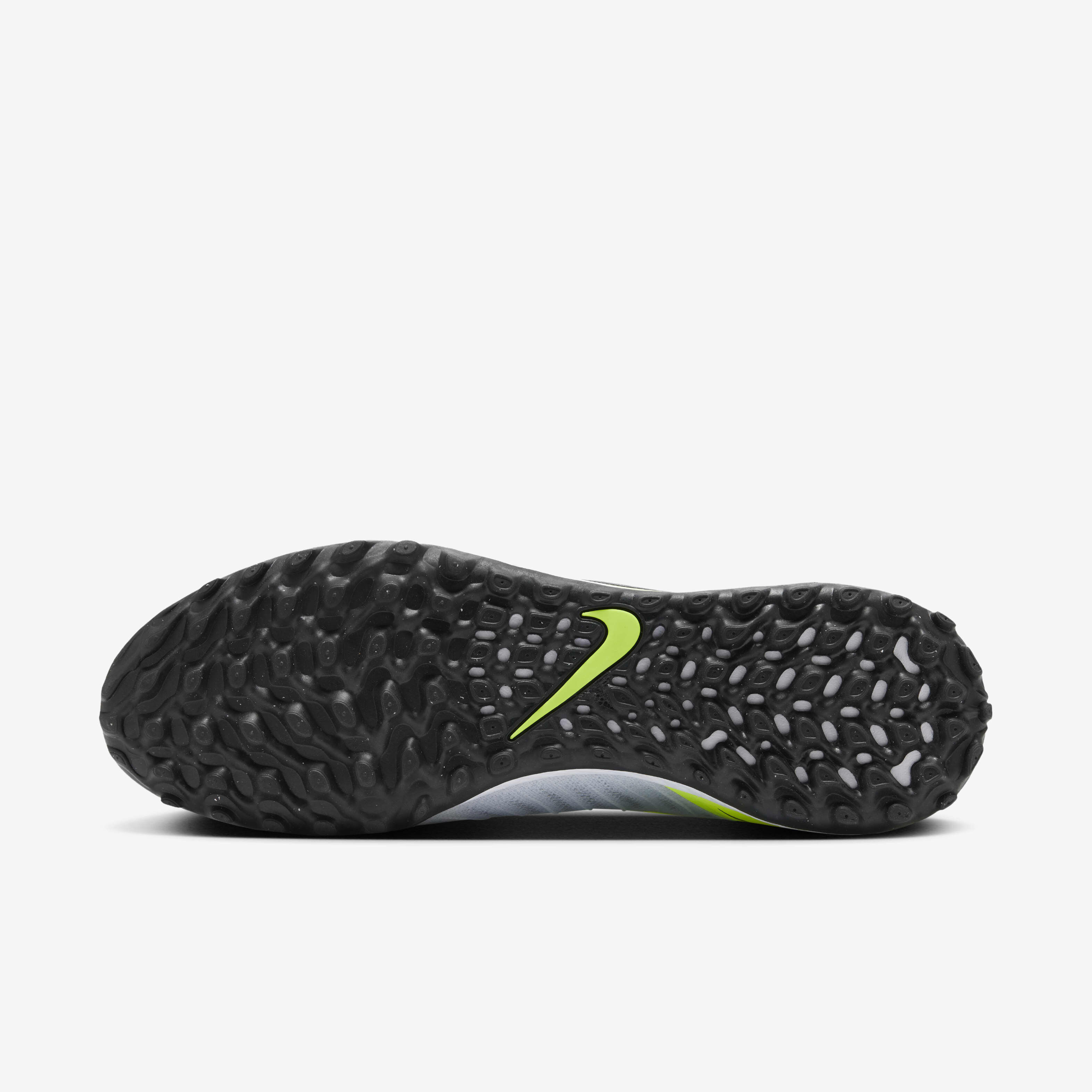 Nike mercurial vapor 13 pro tf soccer shoe - black/metallic silver/grey top