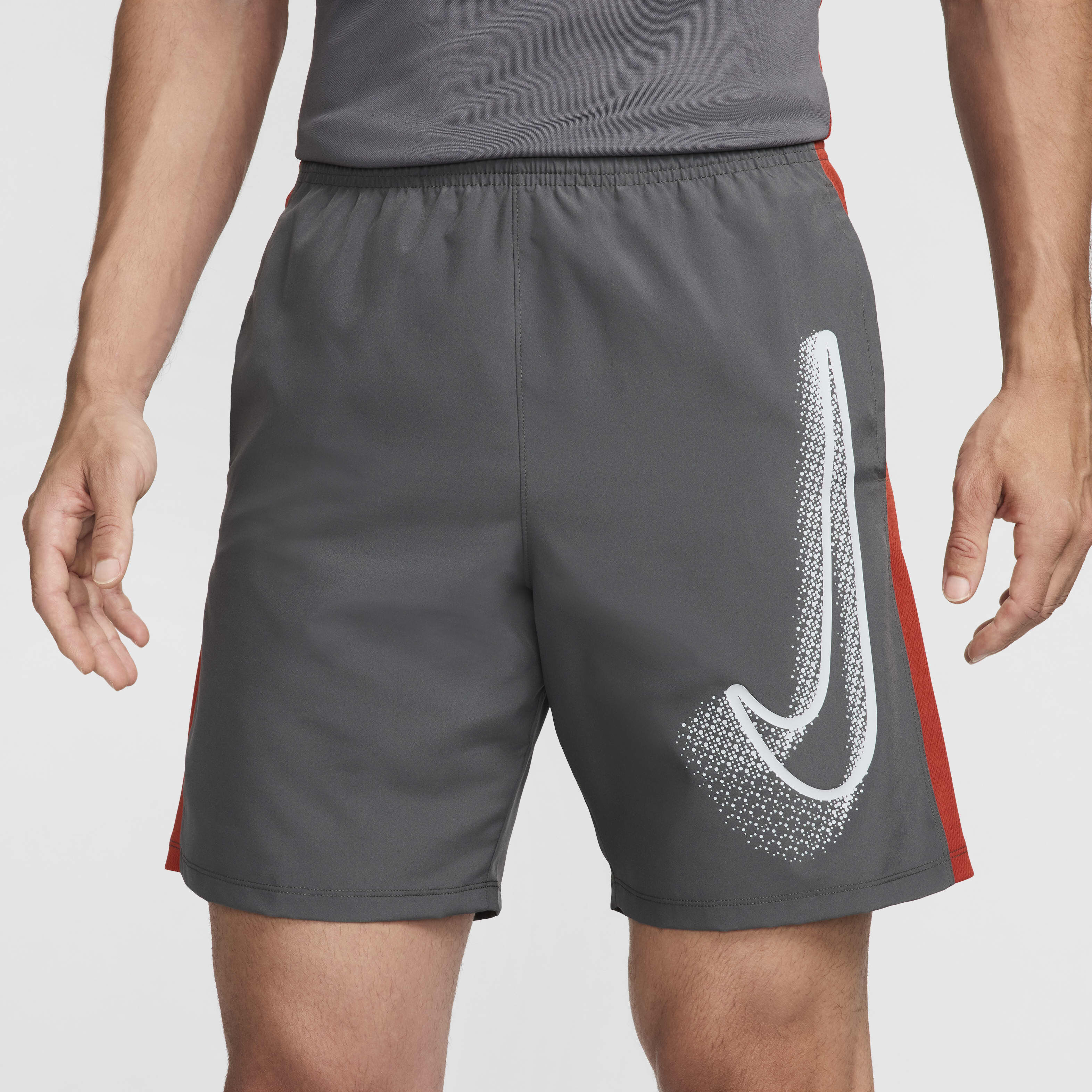 Grey nike football shorts sale