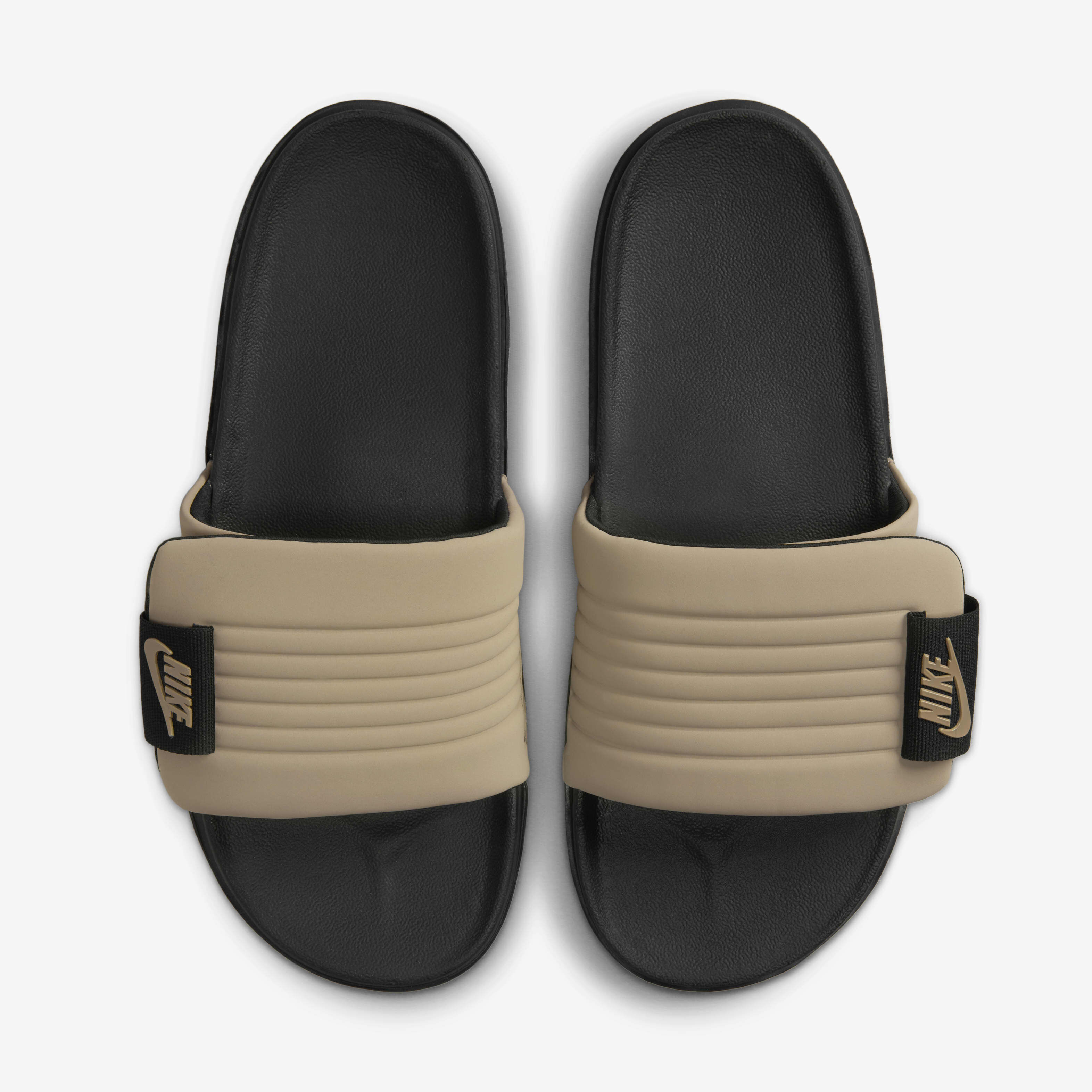 Buy Nike Offcourt Adjust Men's Slides Black/Black/Khaki Nike