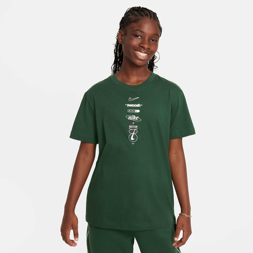 T-Shirts & Tops-Nike, Nike Sportswear, Older Kids' (Girls') T-Shirt