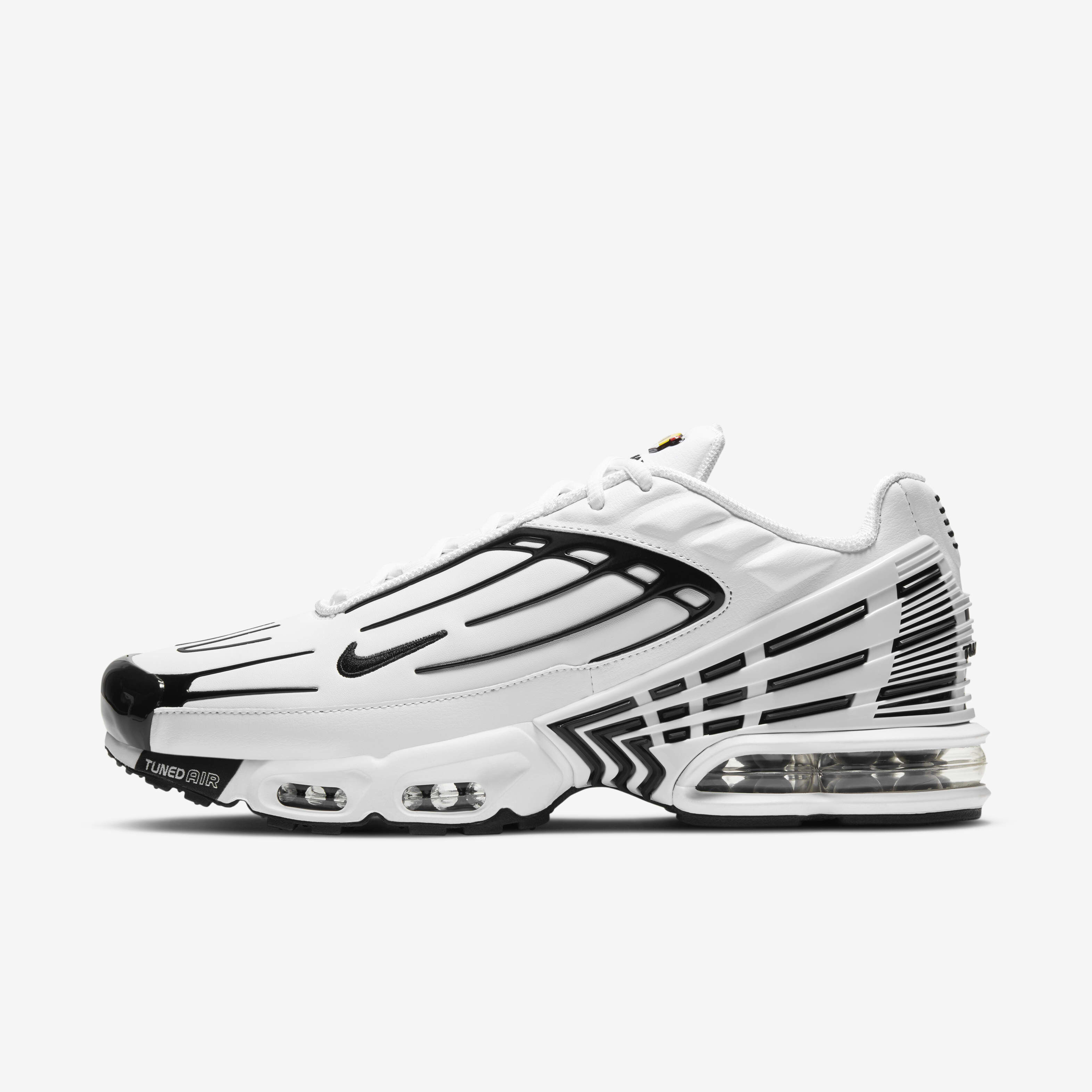 Buy Nike Air Max Plus 3 Men s Shoes White White Chile Red Black Nike Kuwait Official