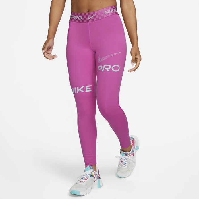 Buy Nike Pro Women's Mid-Rise Full-Length Graphic Training