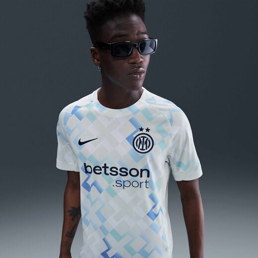 Men's T-shirts-Nike, Inter Milan 2025/26 Stadium Away, Men's Nike Dri-FIT Football Replica Shirt