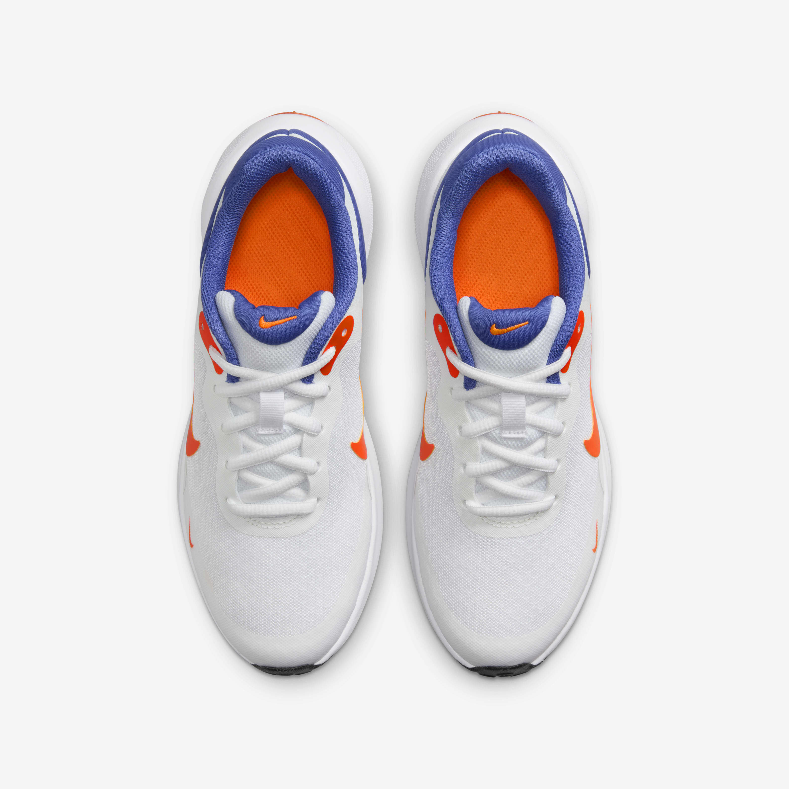 Kids blue and orange nike revolution 2025