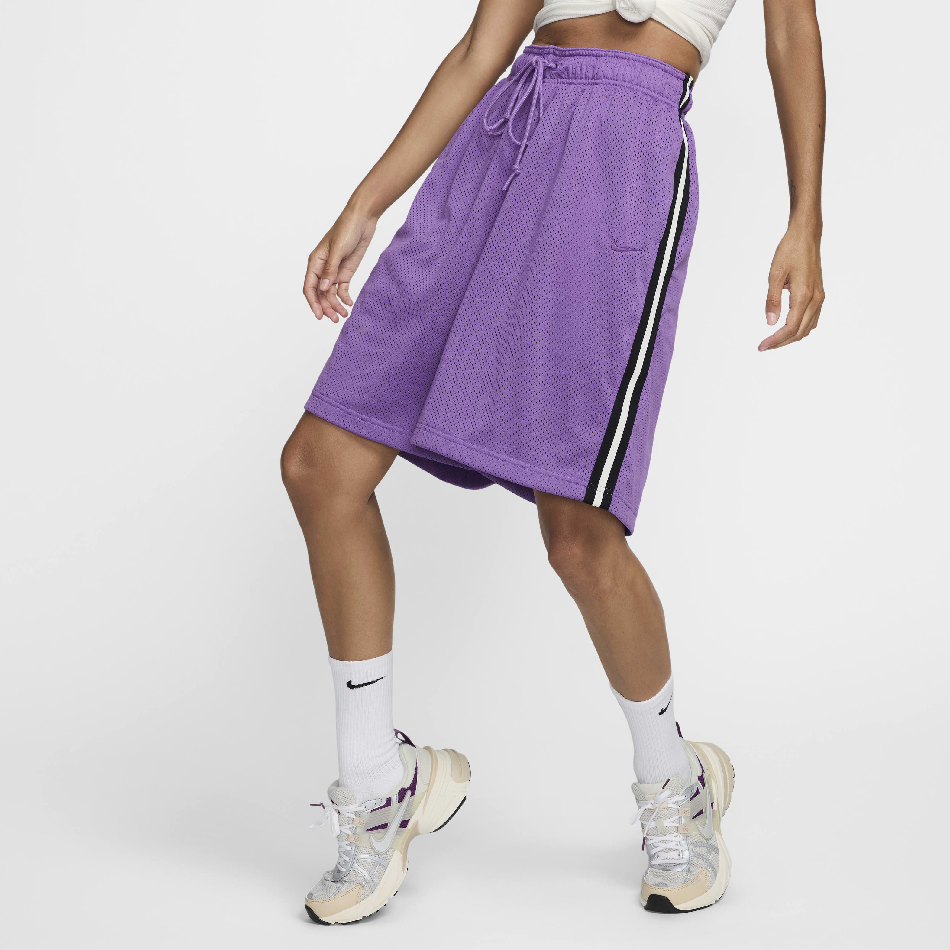 Buy Nike Sportswear Women's Mid-Rise Oversized Mesh Shorts