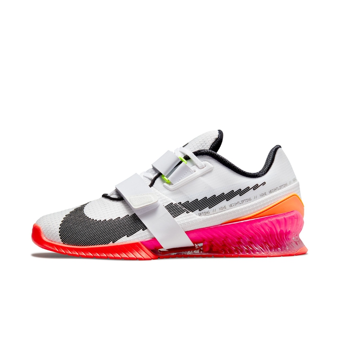 Buy Nike Romaleos 4 SE Weightlifting Shoe White Black Bright Crimson Pink Blast Nike Kuwait Official