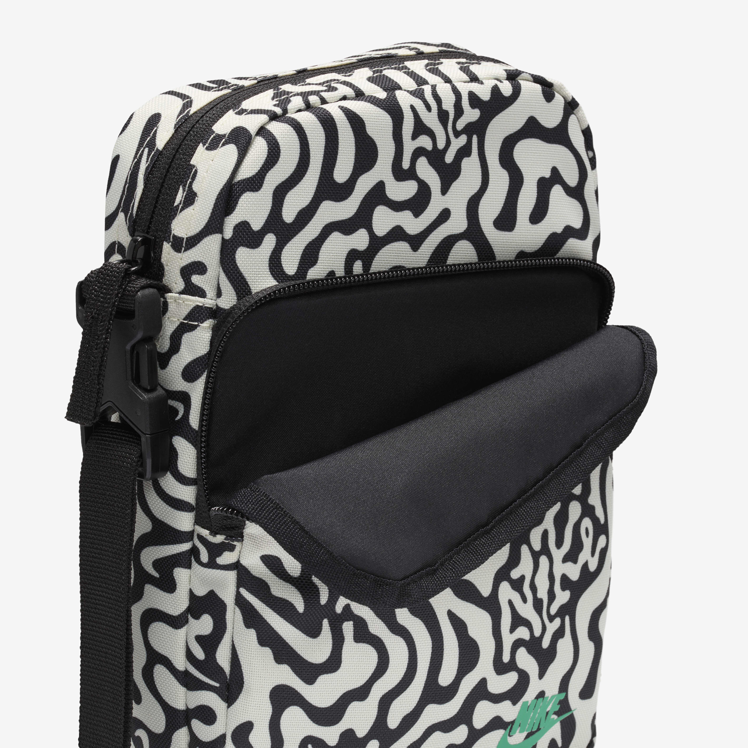 Buy Nike Heritage Cross-Body Bag (4L) Black/Coconut Milk/Stadium