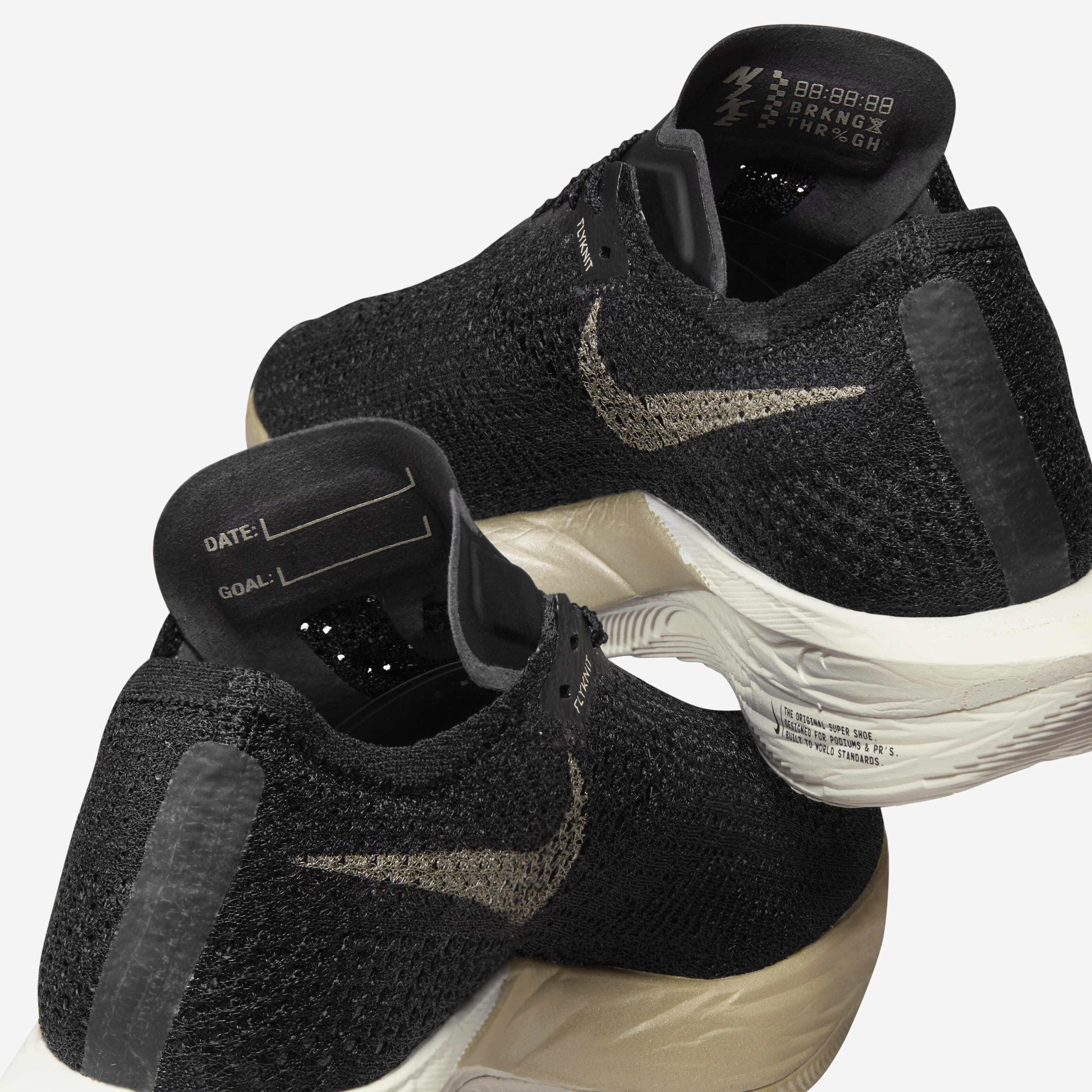 Nike vaporfly black clearance