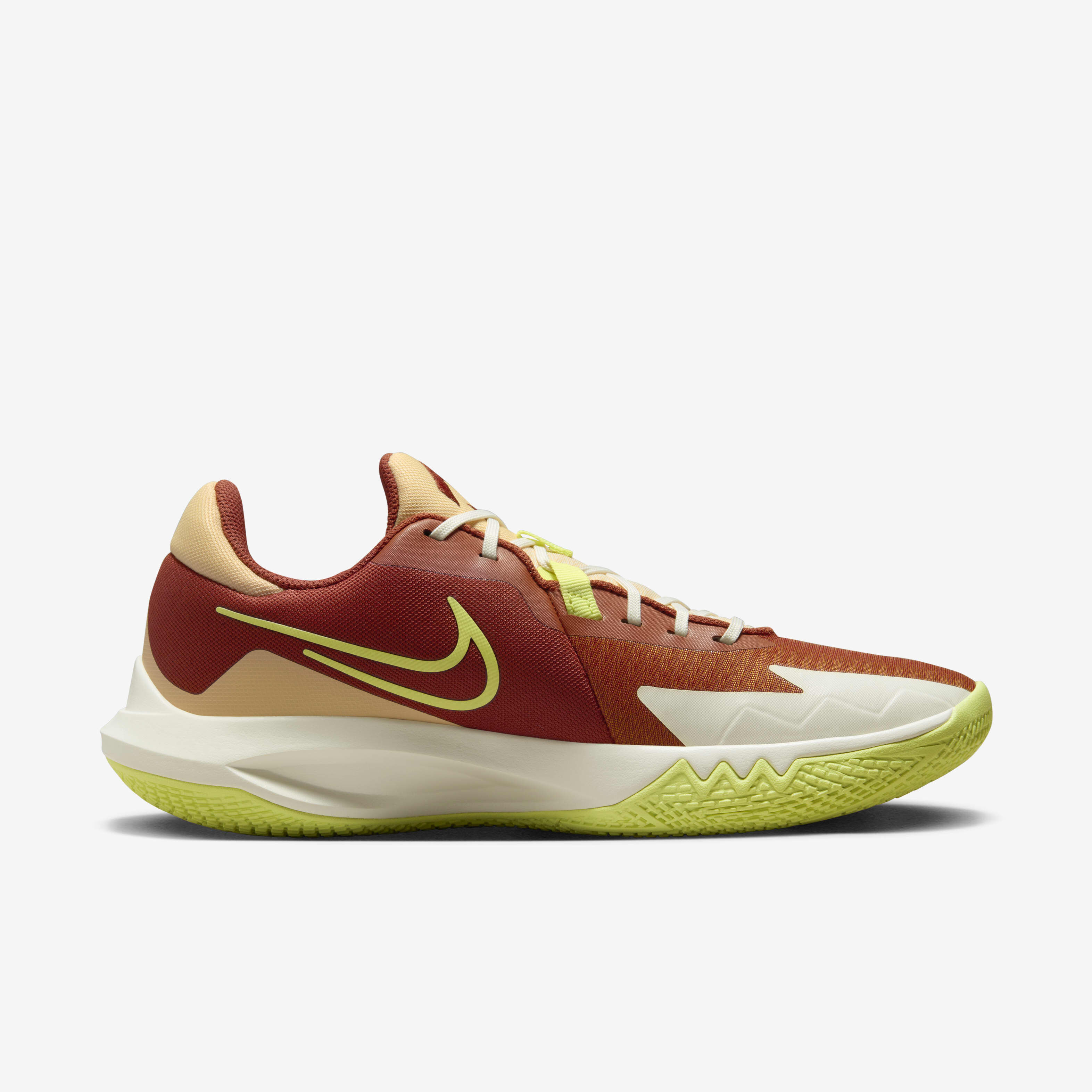 Buy Nike Precision Basketball Shoes Rugged Orange/Ice Peach