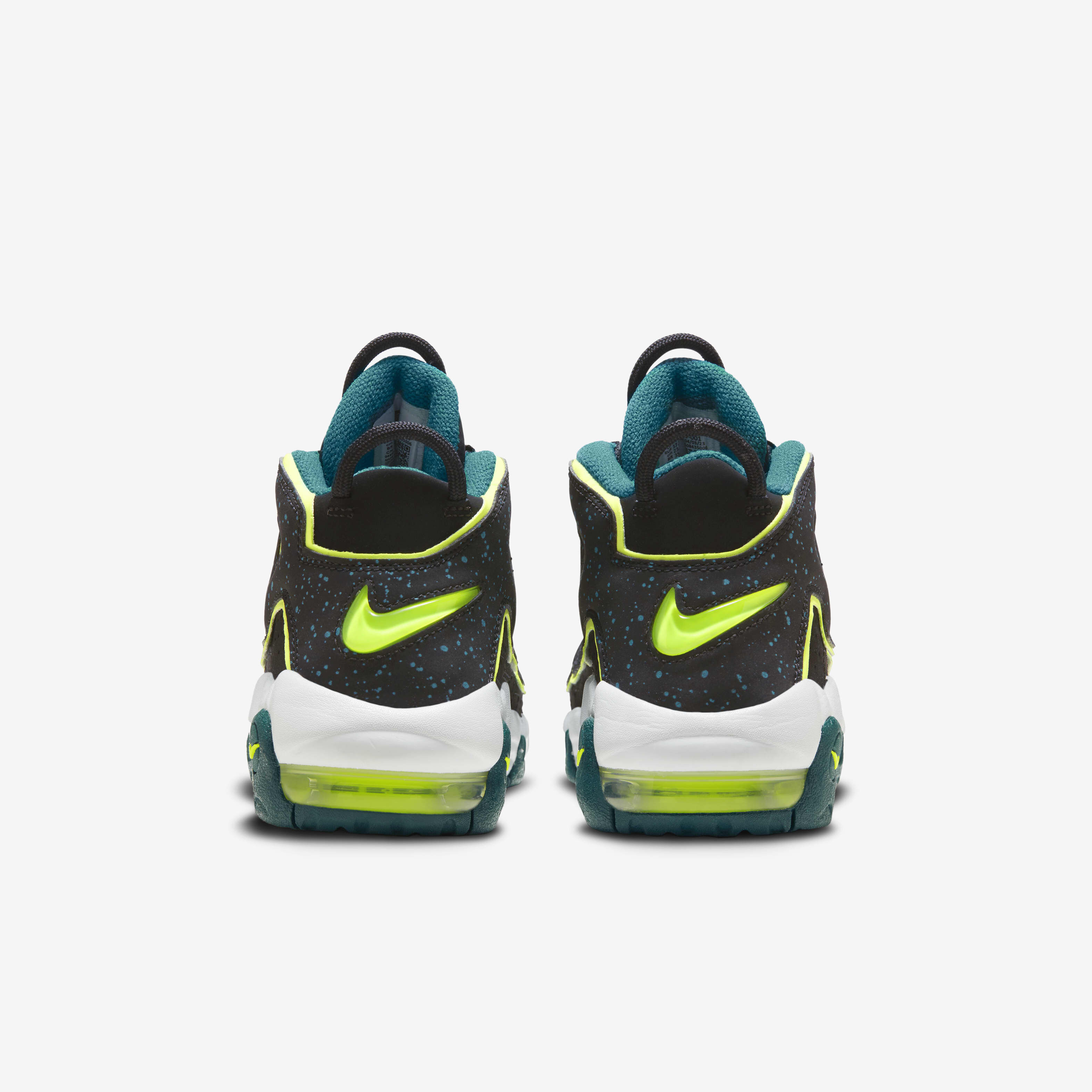 Buy Nike Air More Uptempo Older Kids' Shoes Black/Geode Teal