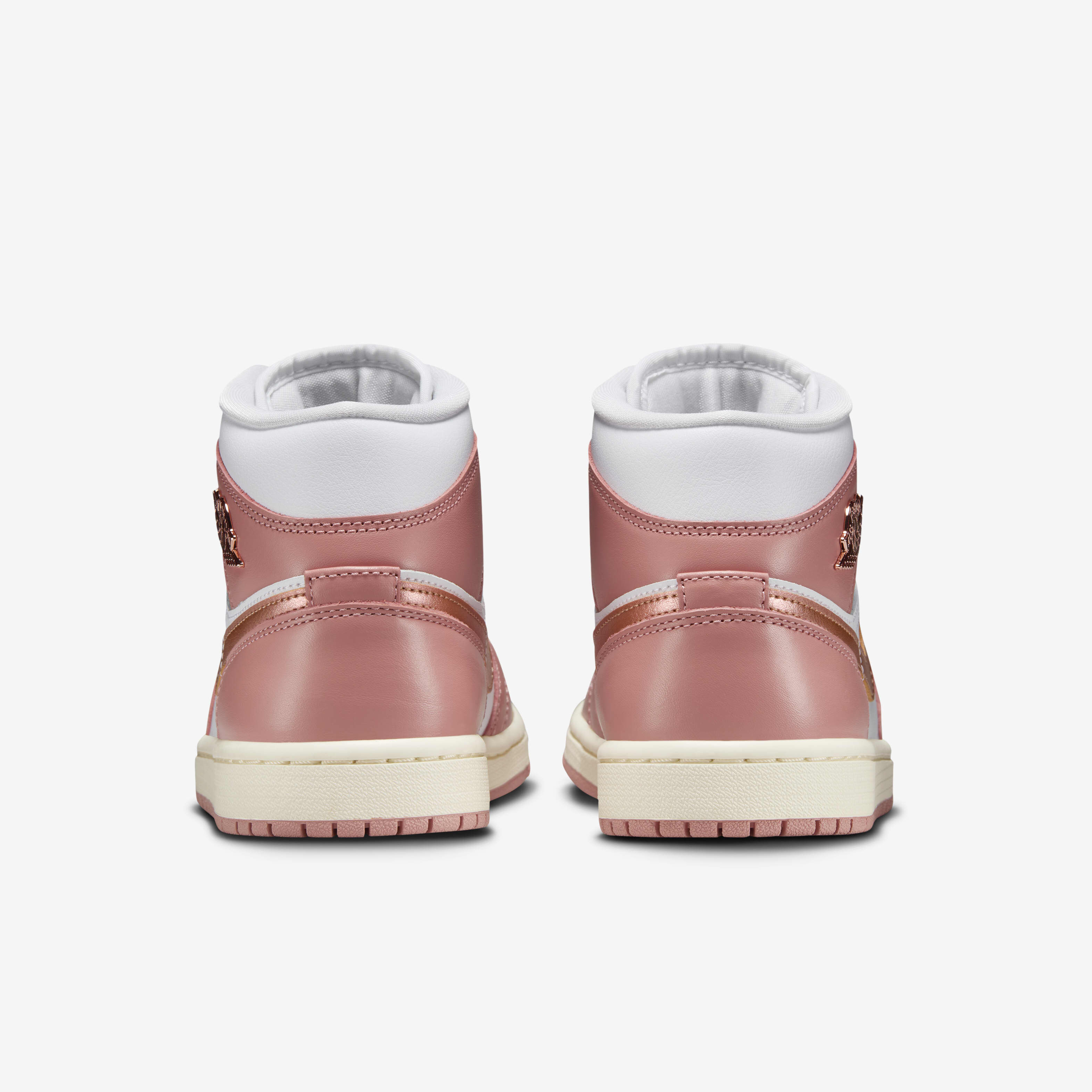Buy Air Jordan 1 Mid SE Women's Shoes - Red Stardust/White