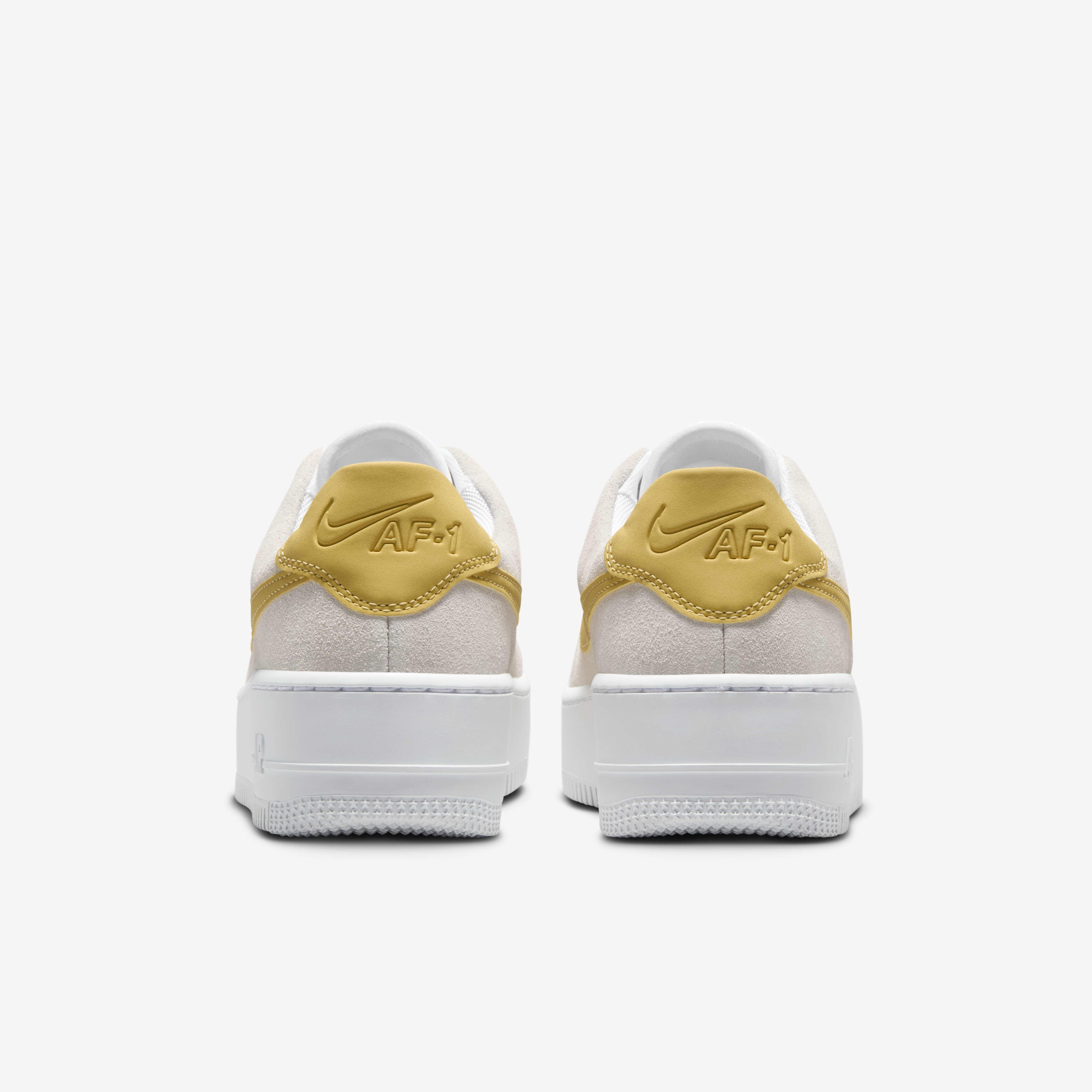 Nike white air force 1 sage trainers clearance