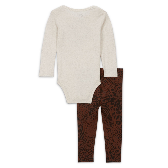 Nike Animal Print Bodysuit and Leggings Set image number 1 Nike Animal Print Bodysuit and Leggings Set image number 1