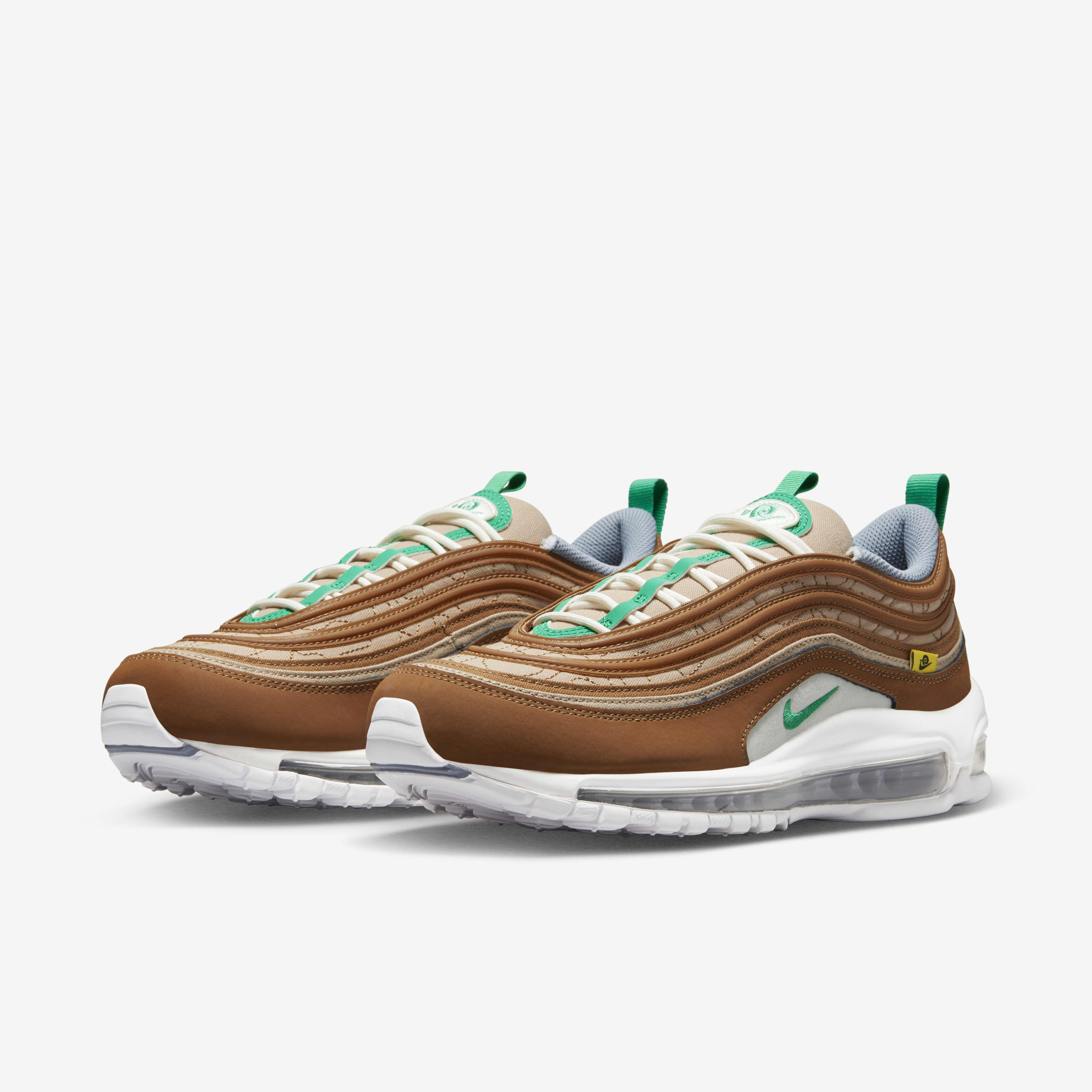 Buy Nike Air Max 97 SE Men's Shoes Hemp/Ale Brown/White/Stadium