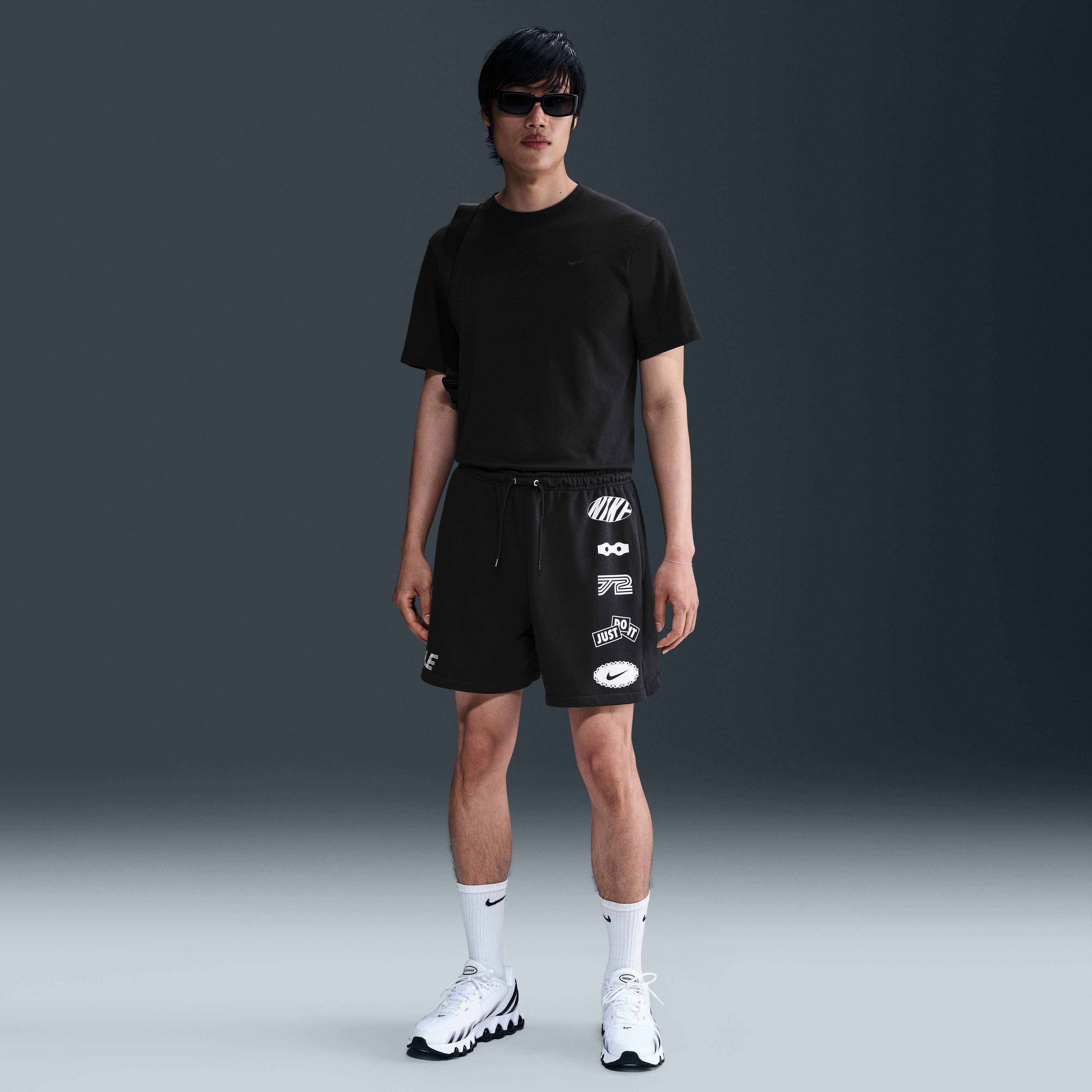 nike mens french terry shorts