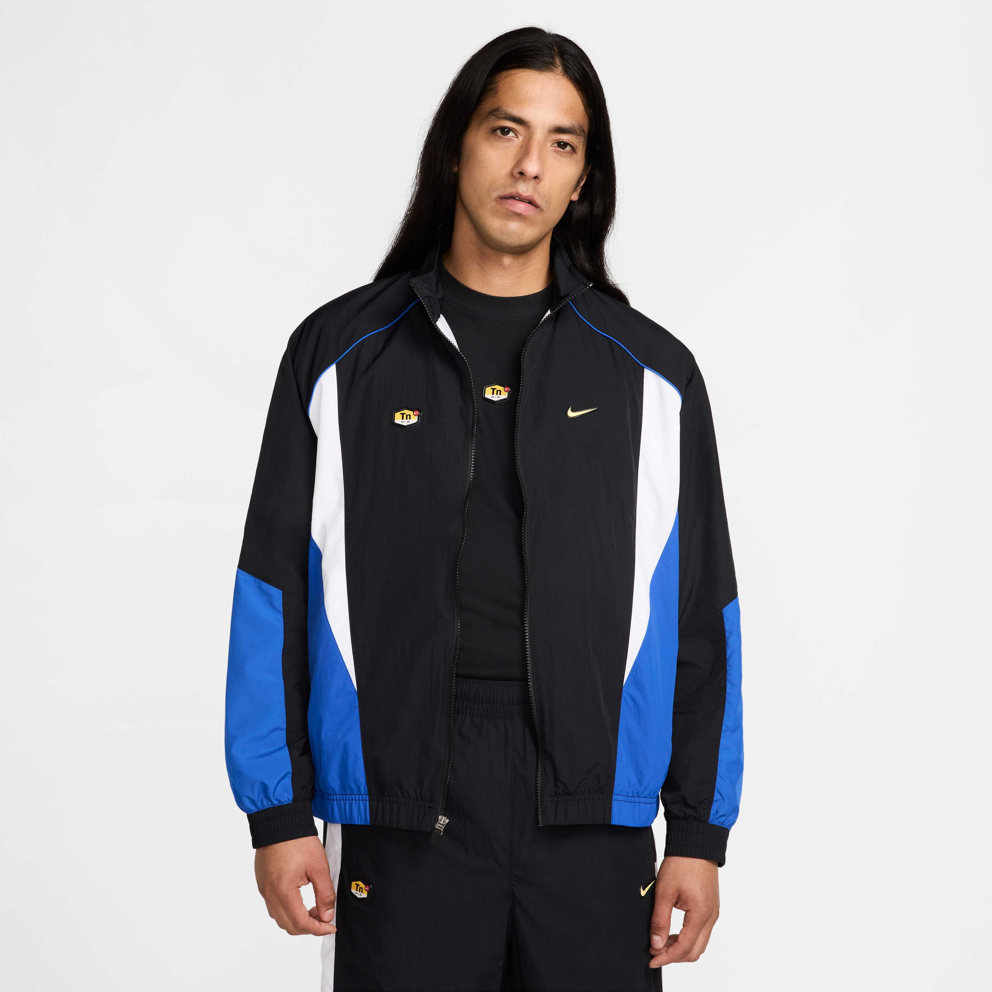 Buy Nike Sportswear Men's Woven Track Jacket - Black/Game